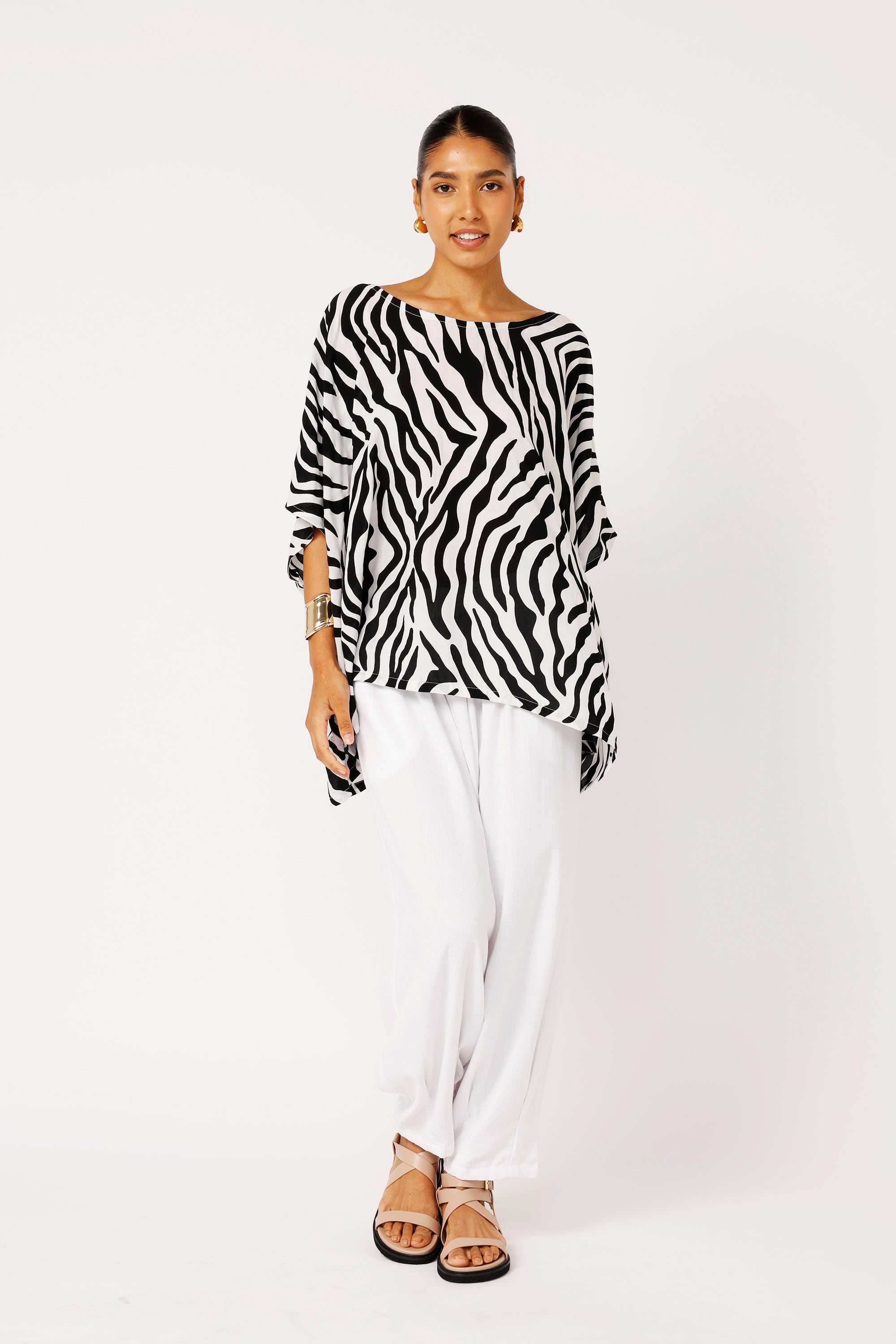 The Nat Top | Zebra - Saffron Road