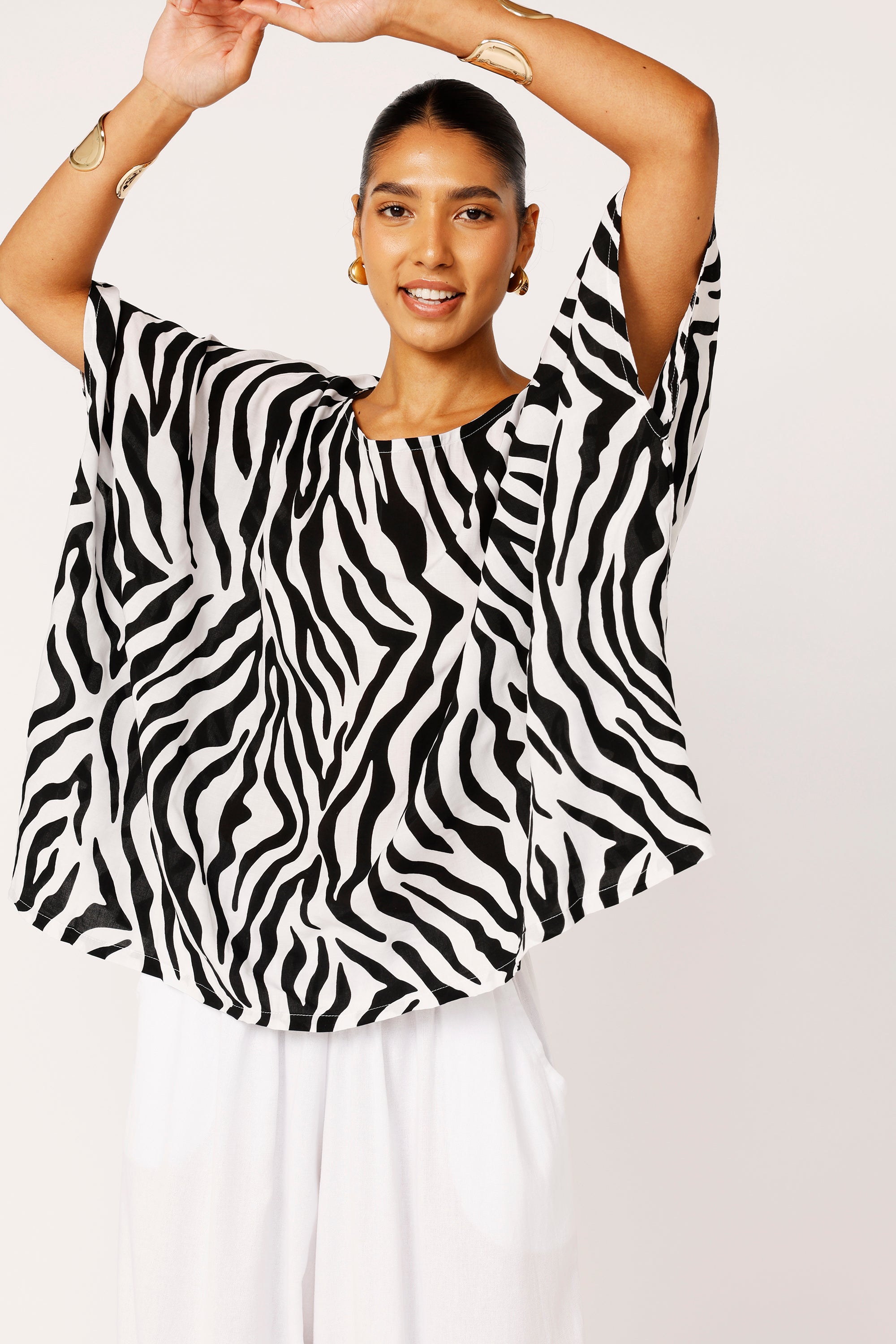 The Nat Top | Zebra - Saffron Road