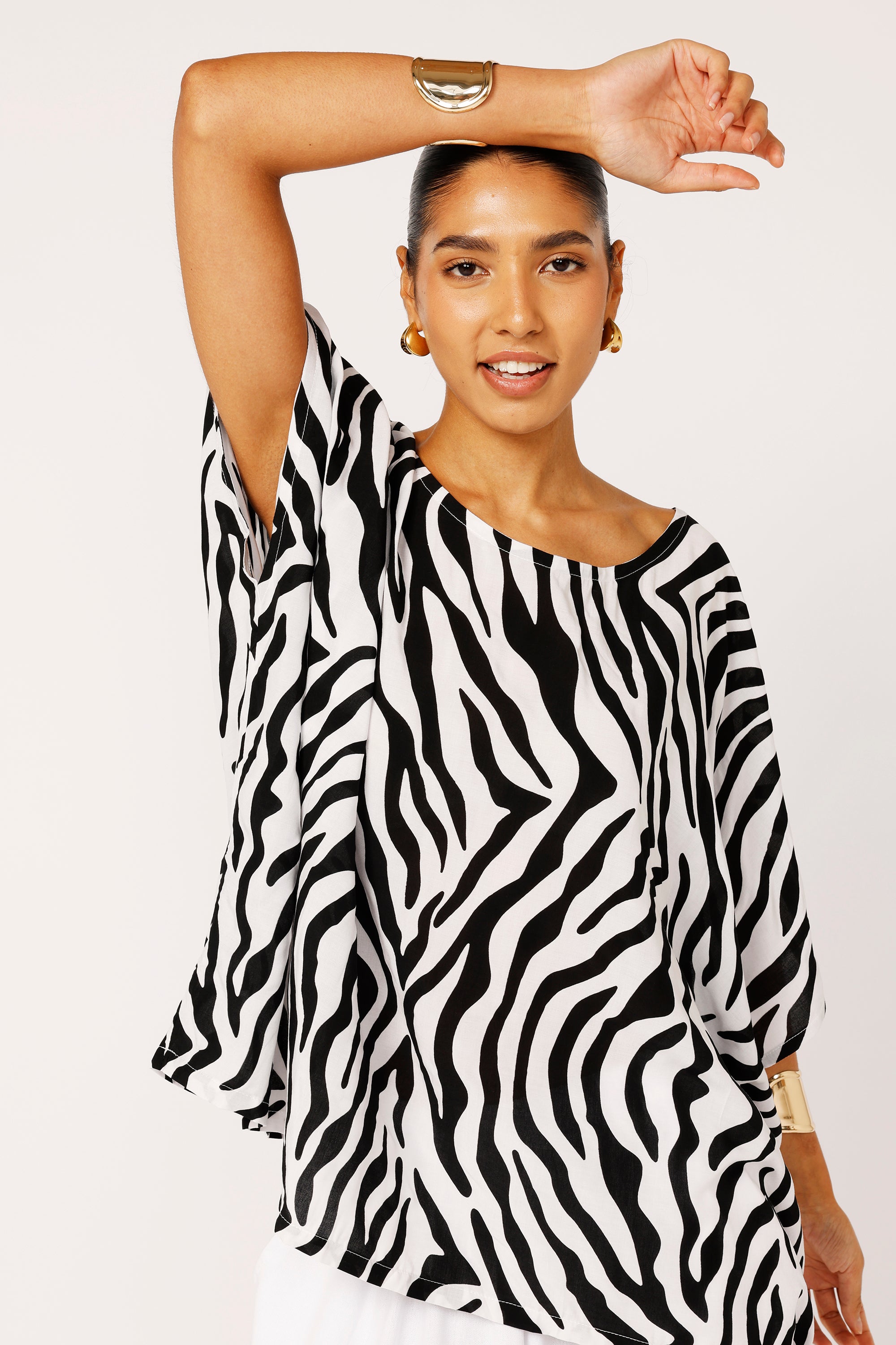 The Nat Top | Zebra - Saffron Road