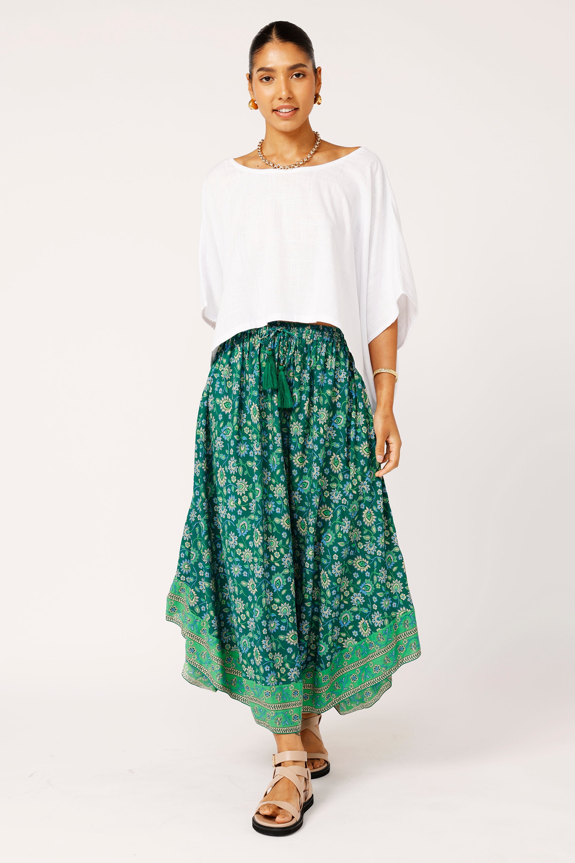 Elsa Skirt | Forest Flower - Saffron Road