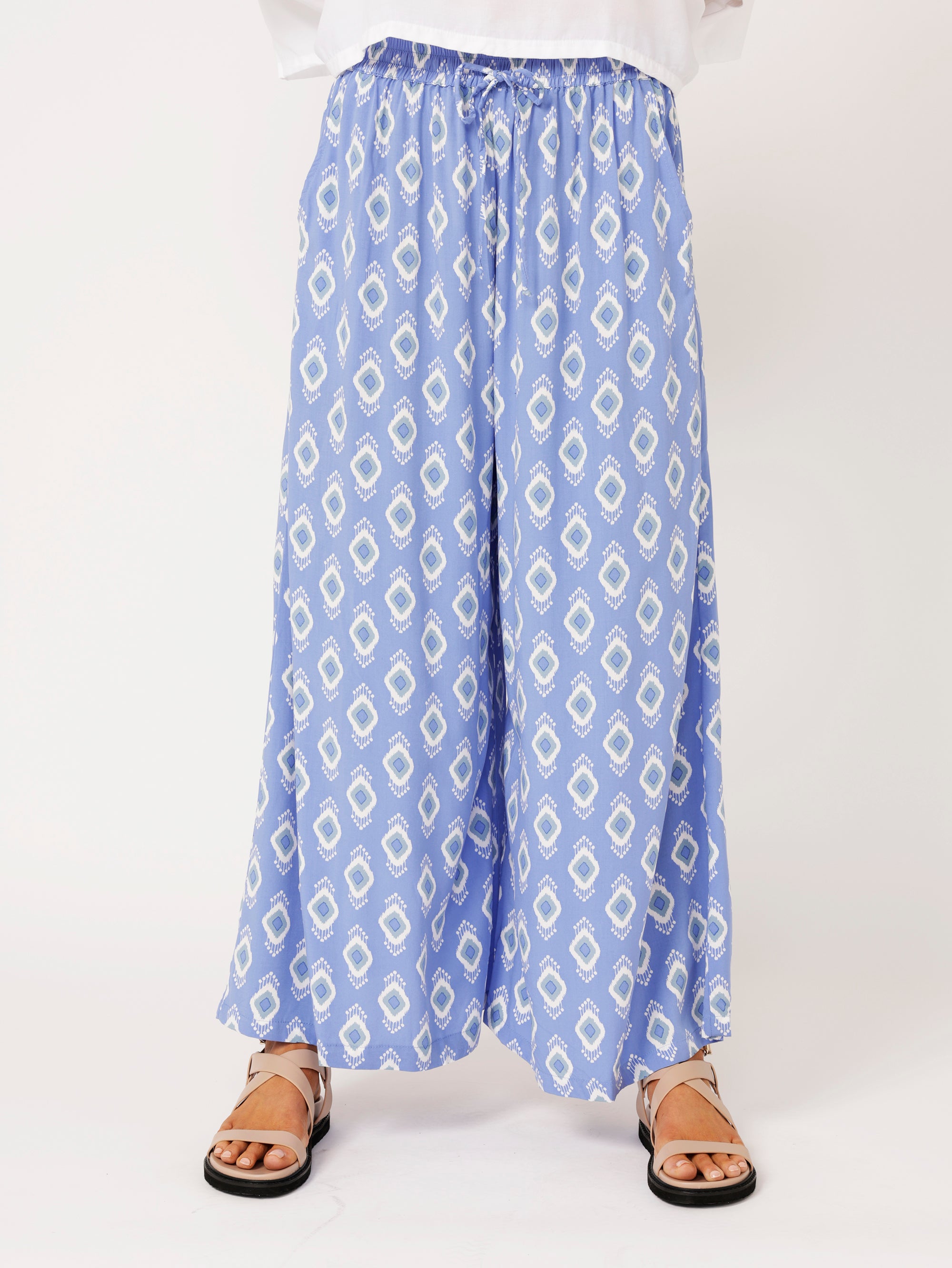 Palazzo Pant | All Eyes on You Blue - Saffron Road