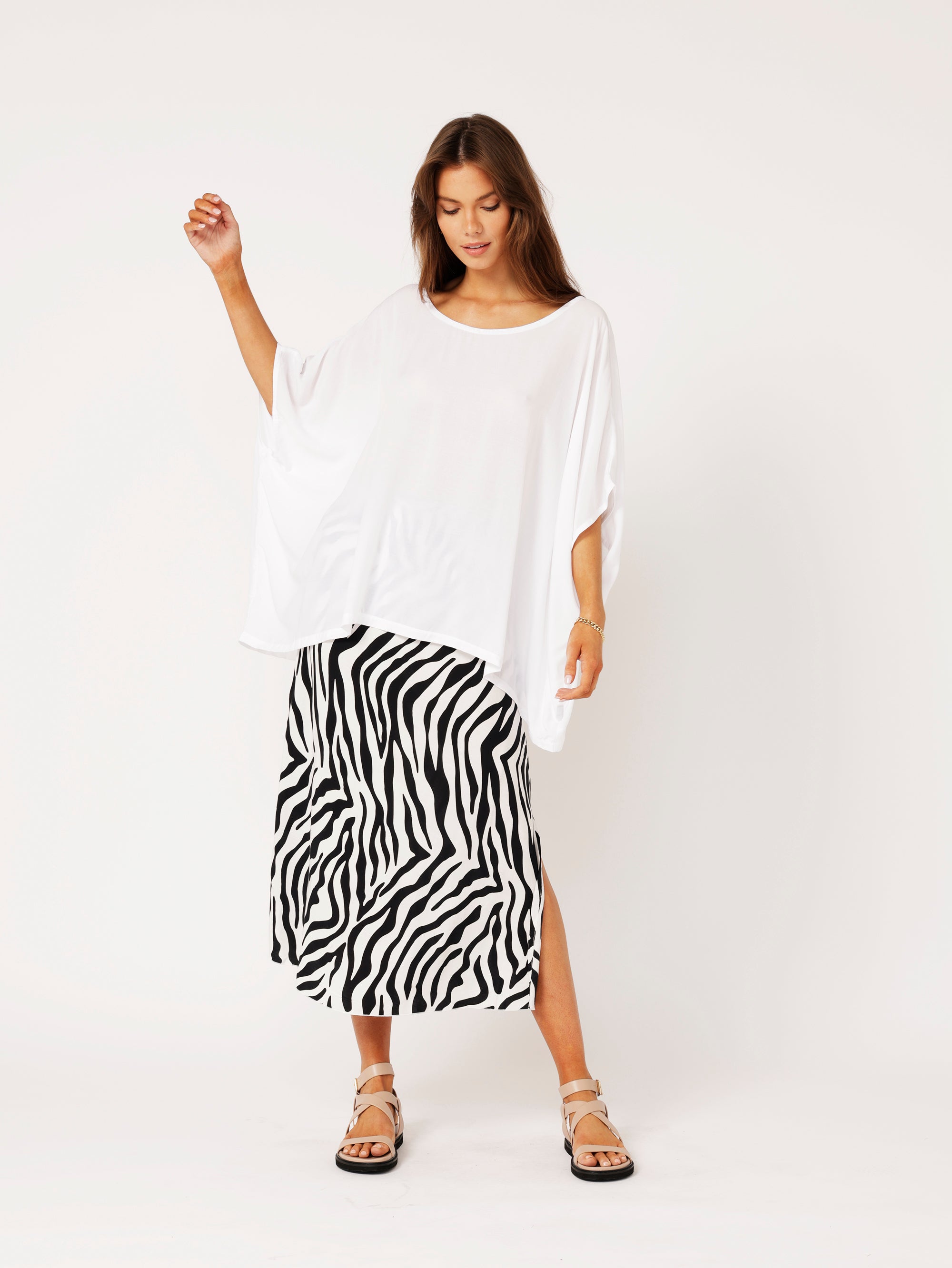 The Nat Top | White - Saffron Road