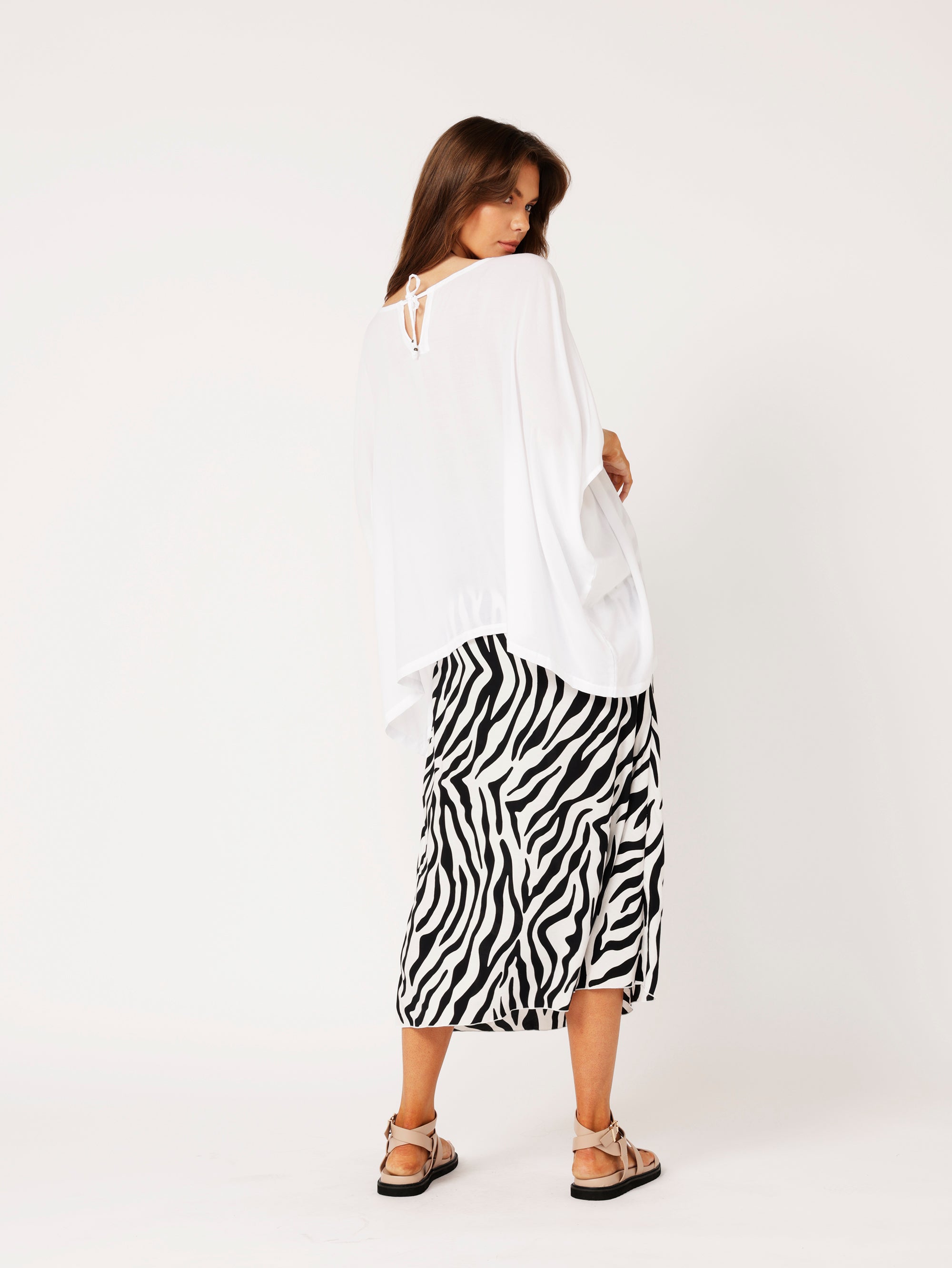The Nat Top | White - Saffron Road