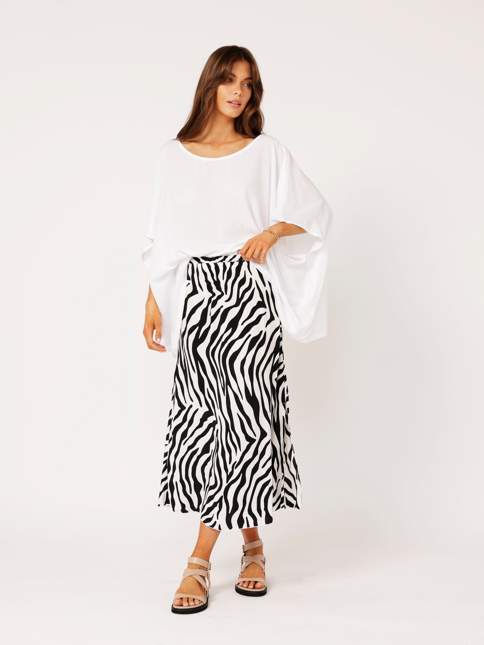 The Nat Top | White - Saffron Road