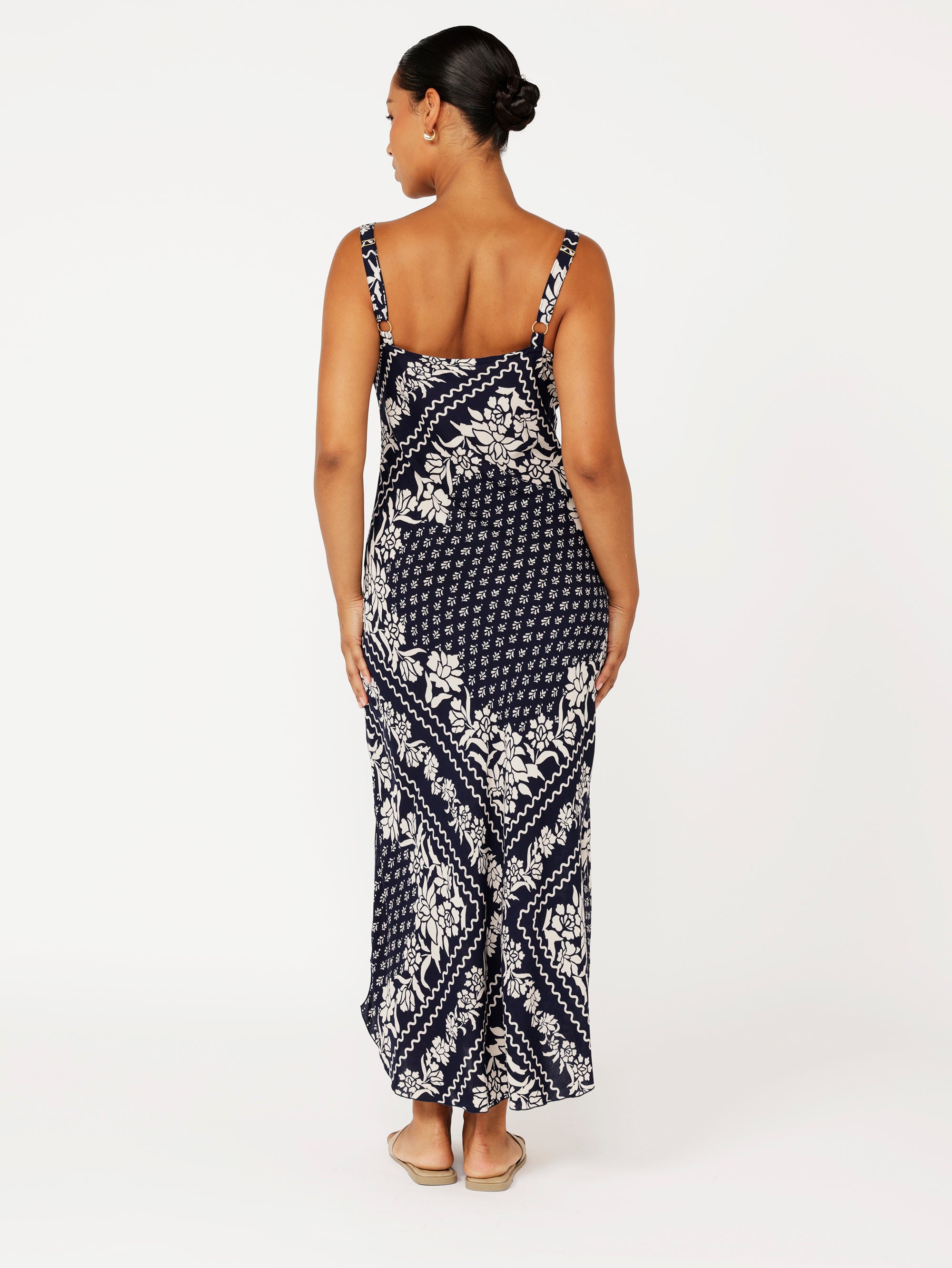 Slip Dress MAXI & SUPER MAXI | Bias Cut | Heritage Bandana - Saffron Road