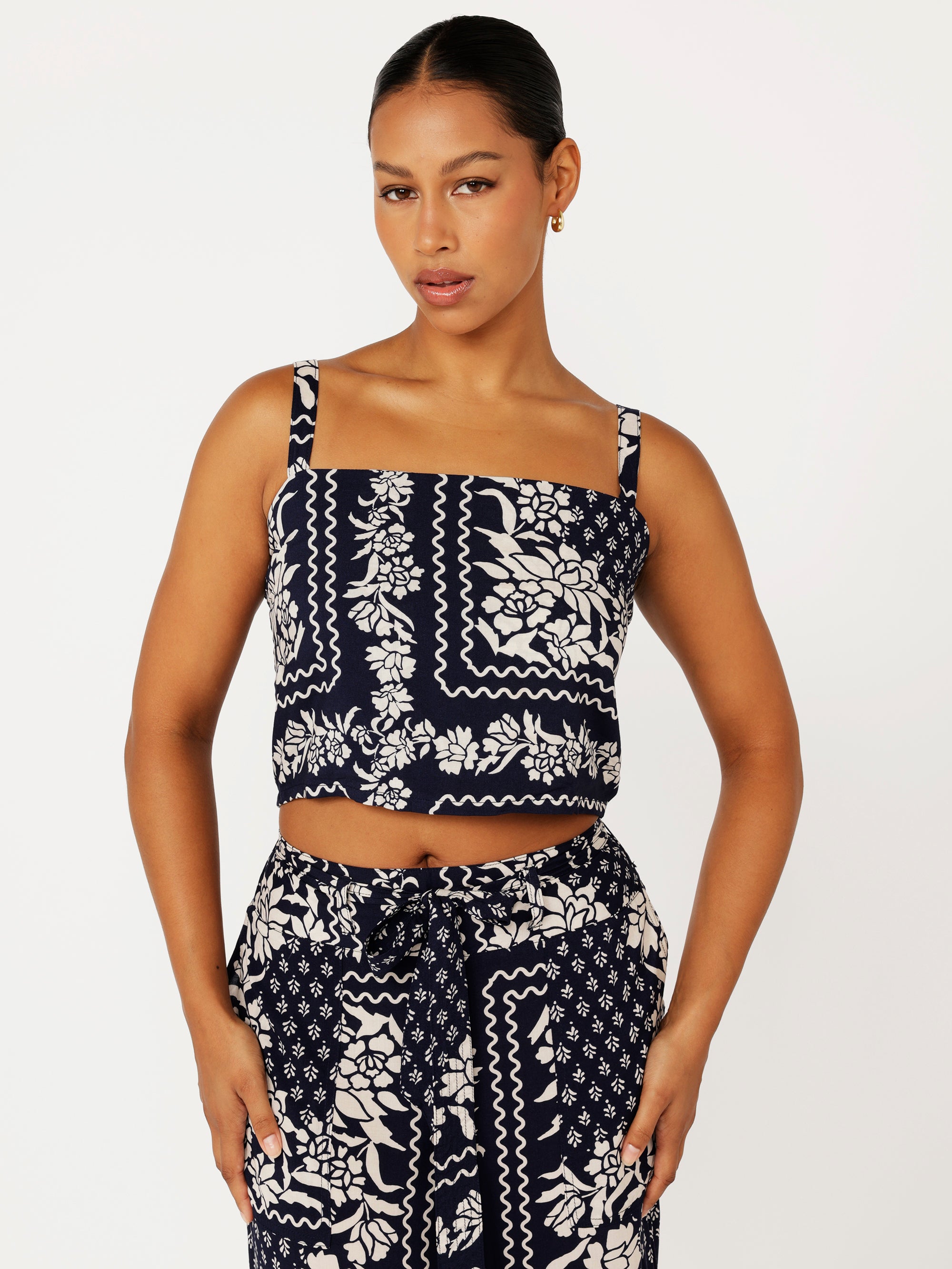 Bralette | Heritage Bandana - Saffron Road