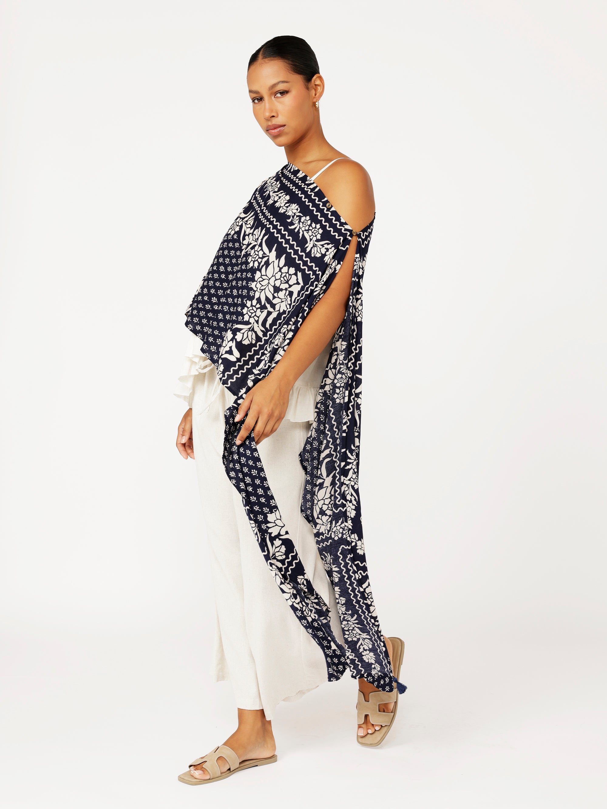 Soiree Wrap | Heritage Bandana - Saffron Road