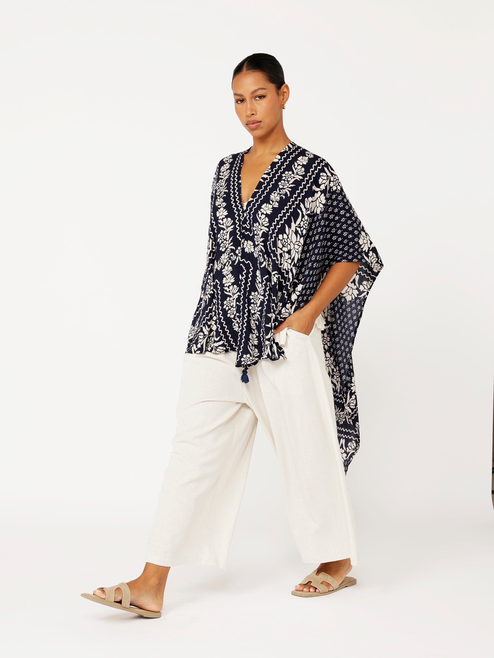 Soiree Wrap | Heritage Bandana - Saffron Road