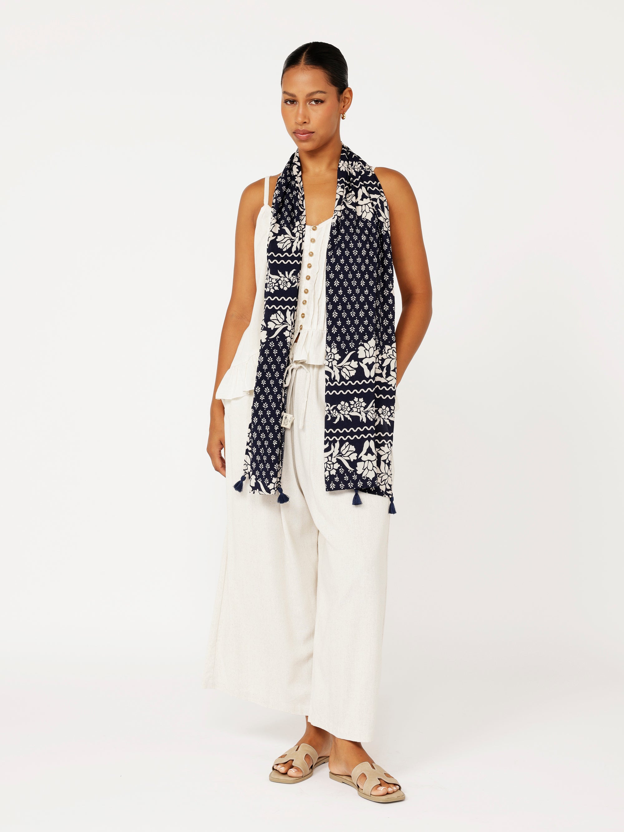 Skinny Scarf | Heritage Bandana - Saffron Road