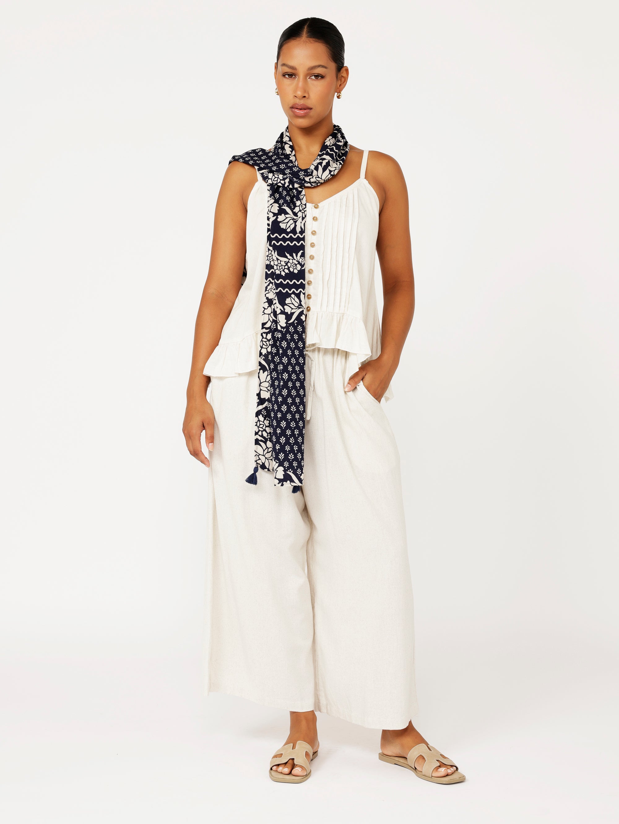 Skinny Scarf | Heritage Bandana - Saffron Road