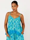 Lily Rose Singlet | CROPPED | Marine Mosaic