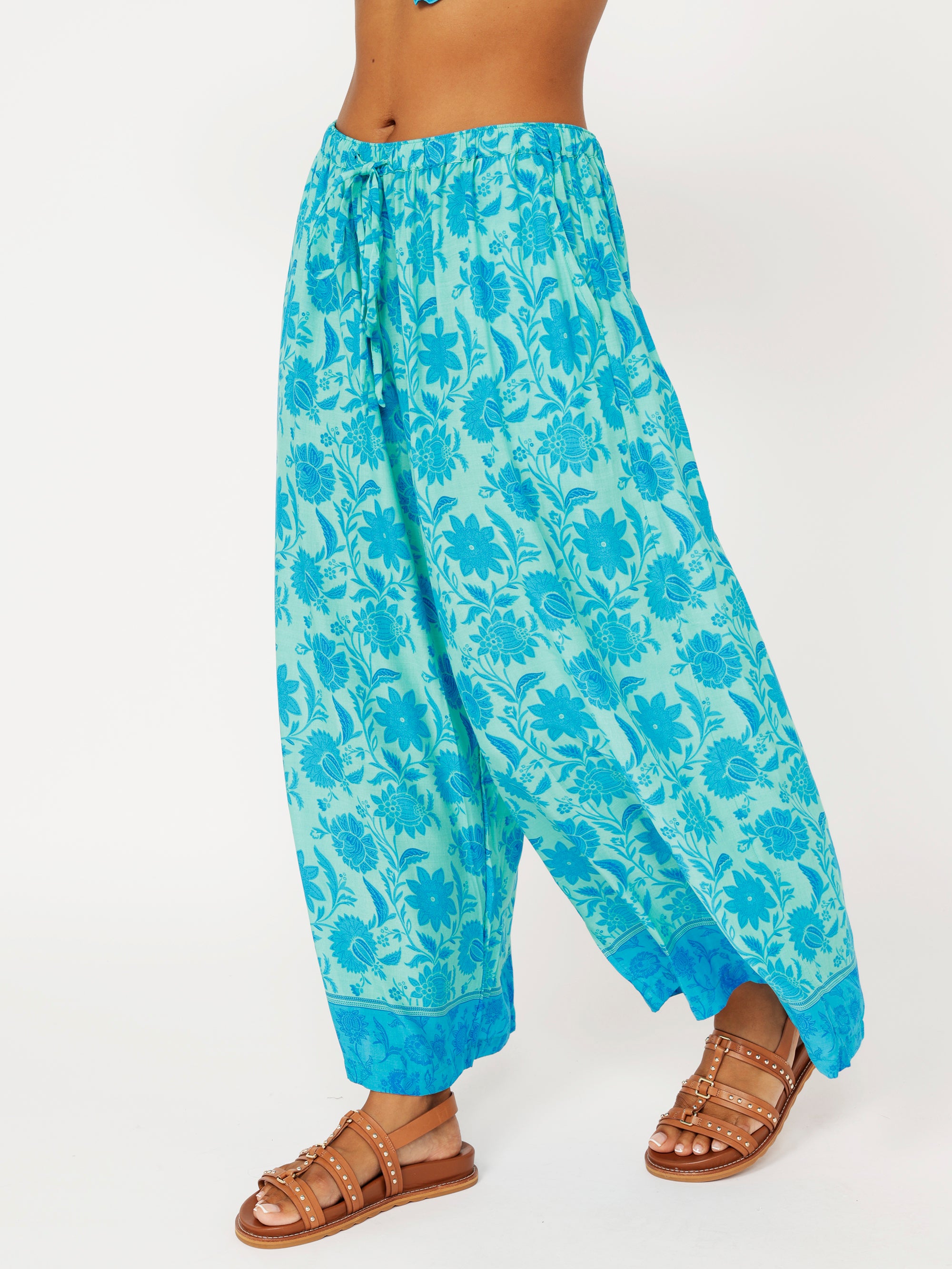 Island Pant | Marine Mosaic - Saffron Road