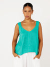 Mykonos Tank | Jade Green