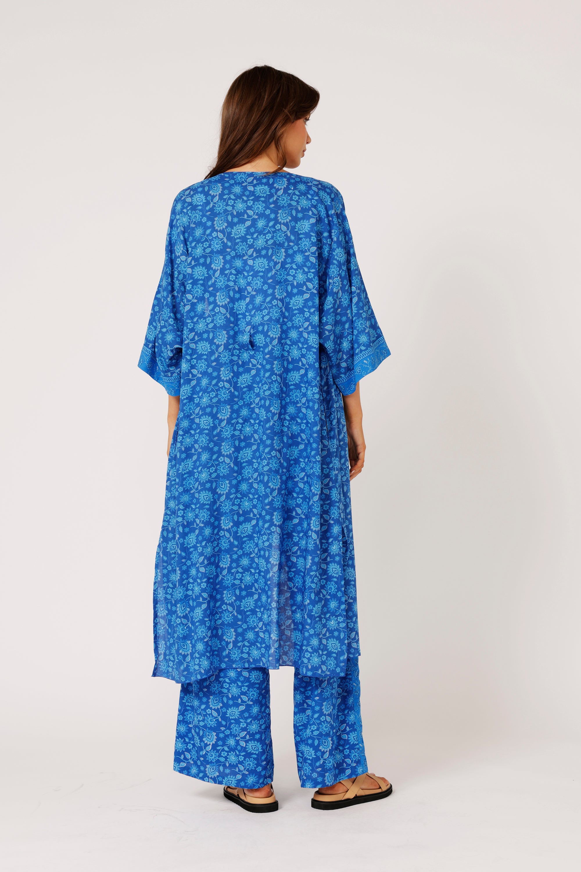 Kimono MIDI | Blue Hawaii - Saffron Road