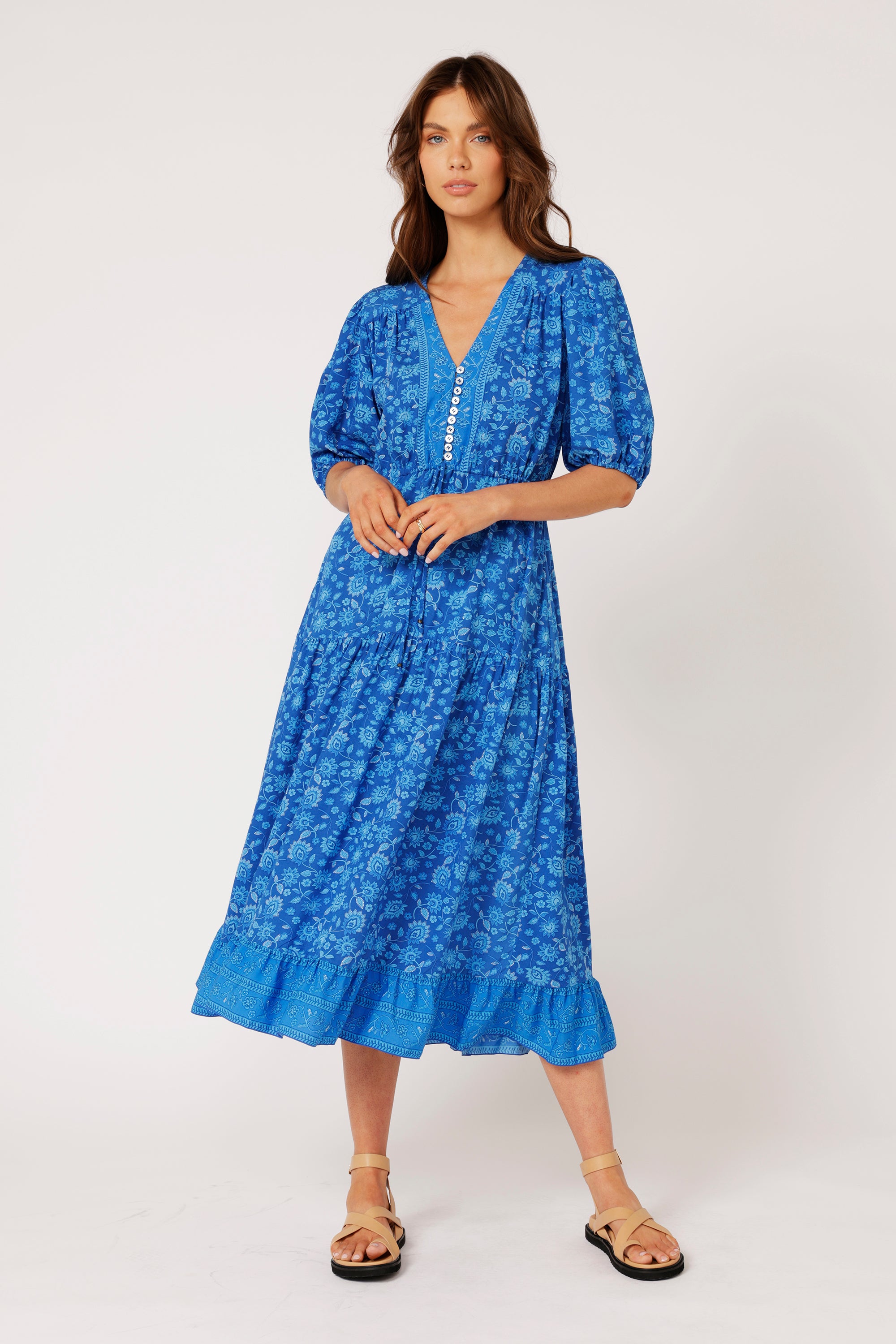 Boho Drifter MAXI | Blue Hawaii - Saffron Road