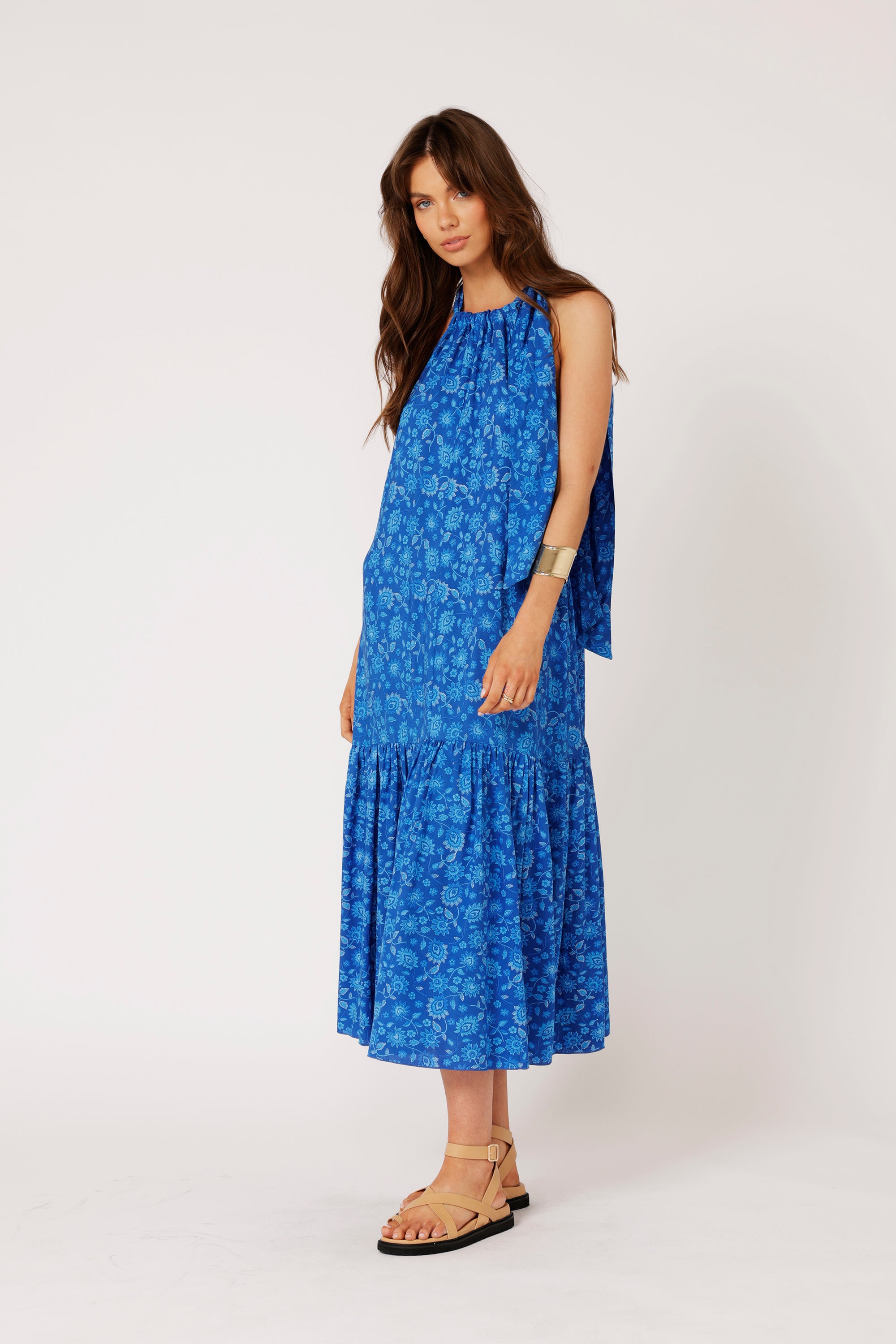 Resort Dress | Blue Hawaii - Saffron Road