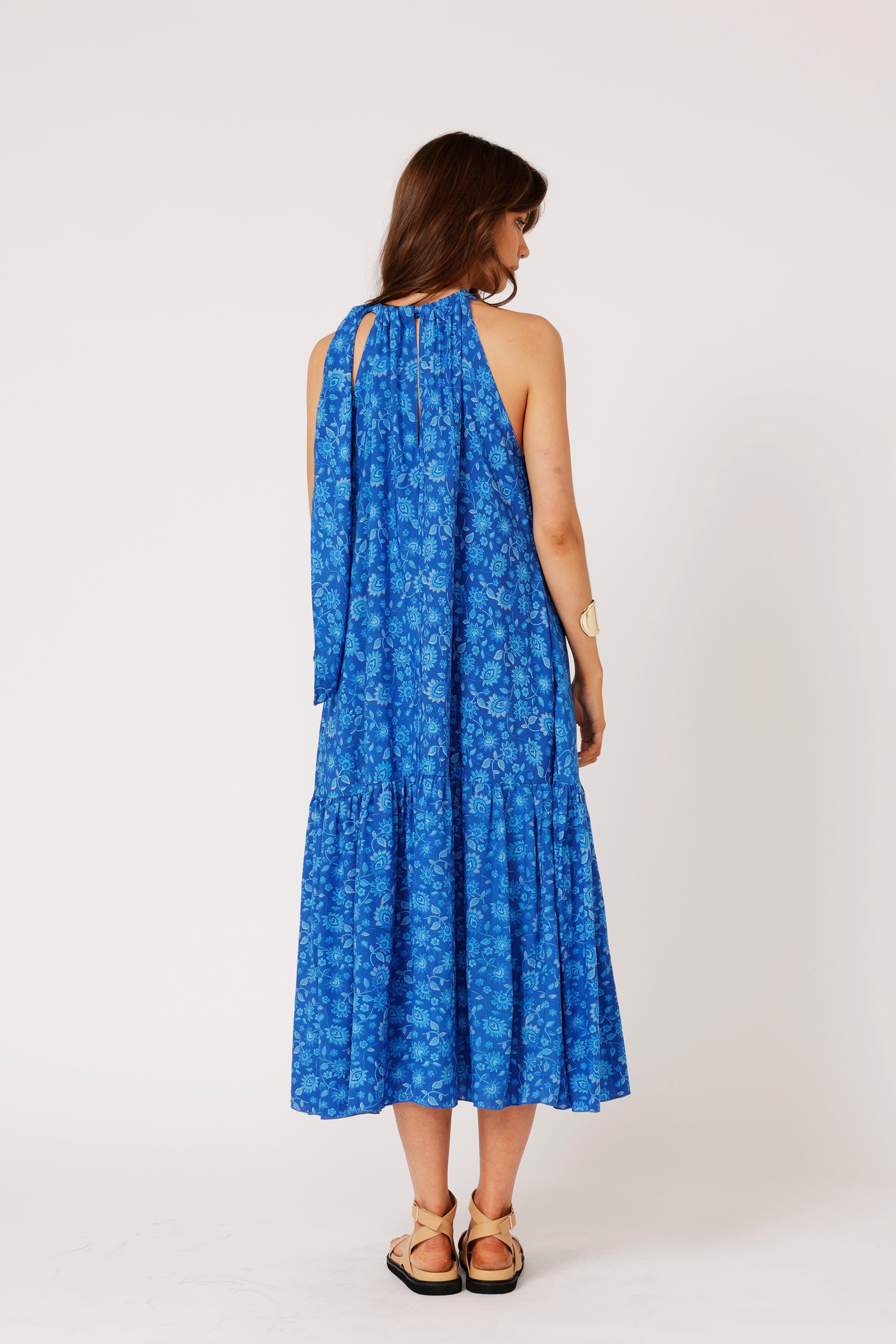 Resort Dress | Blue Hawaii - Saffron Road