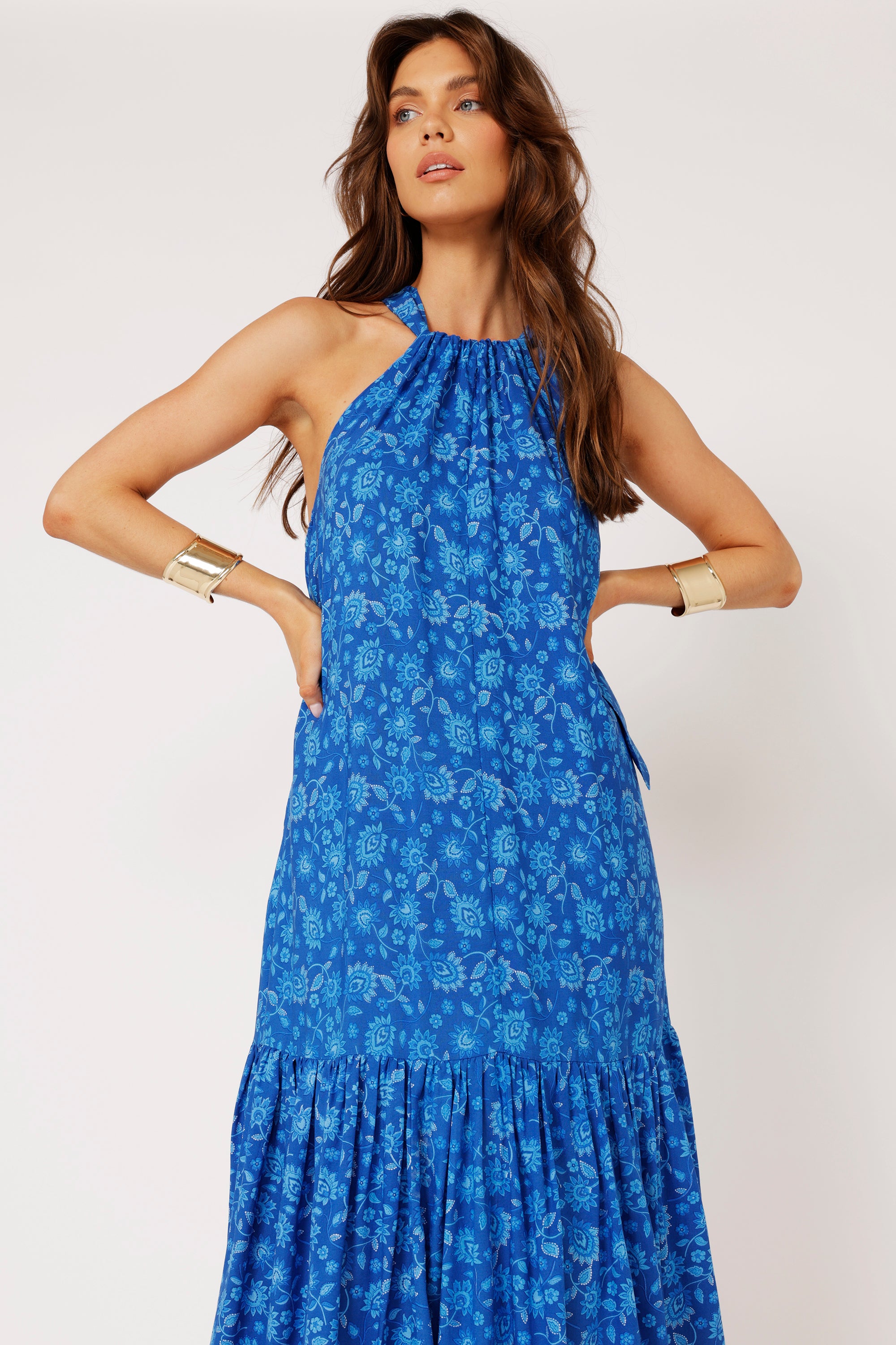 Resort Dress | Blue Hawaii - Saffron Road
