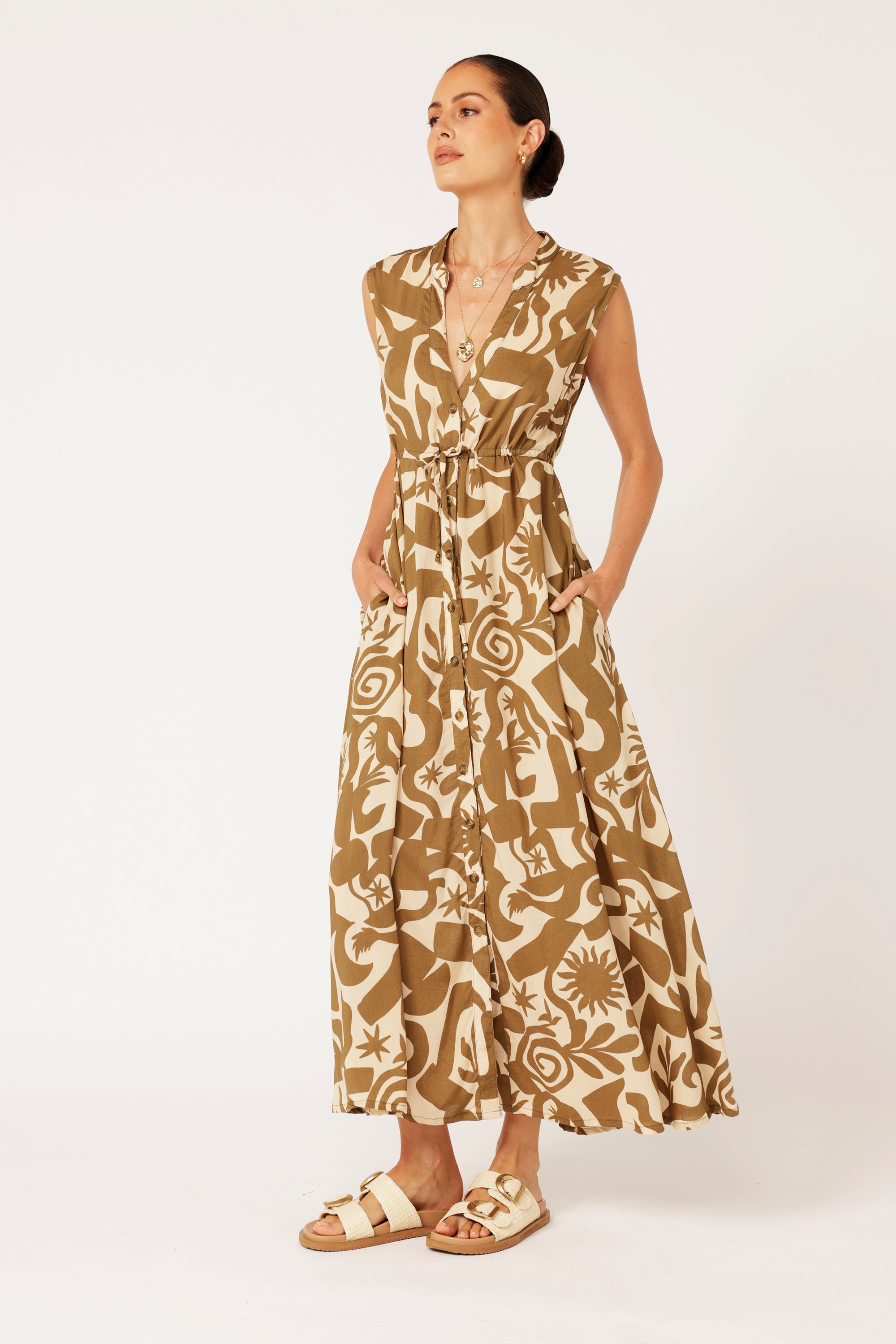 Grace Kelly | Soleil Khaki - Saffron Road