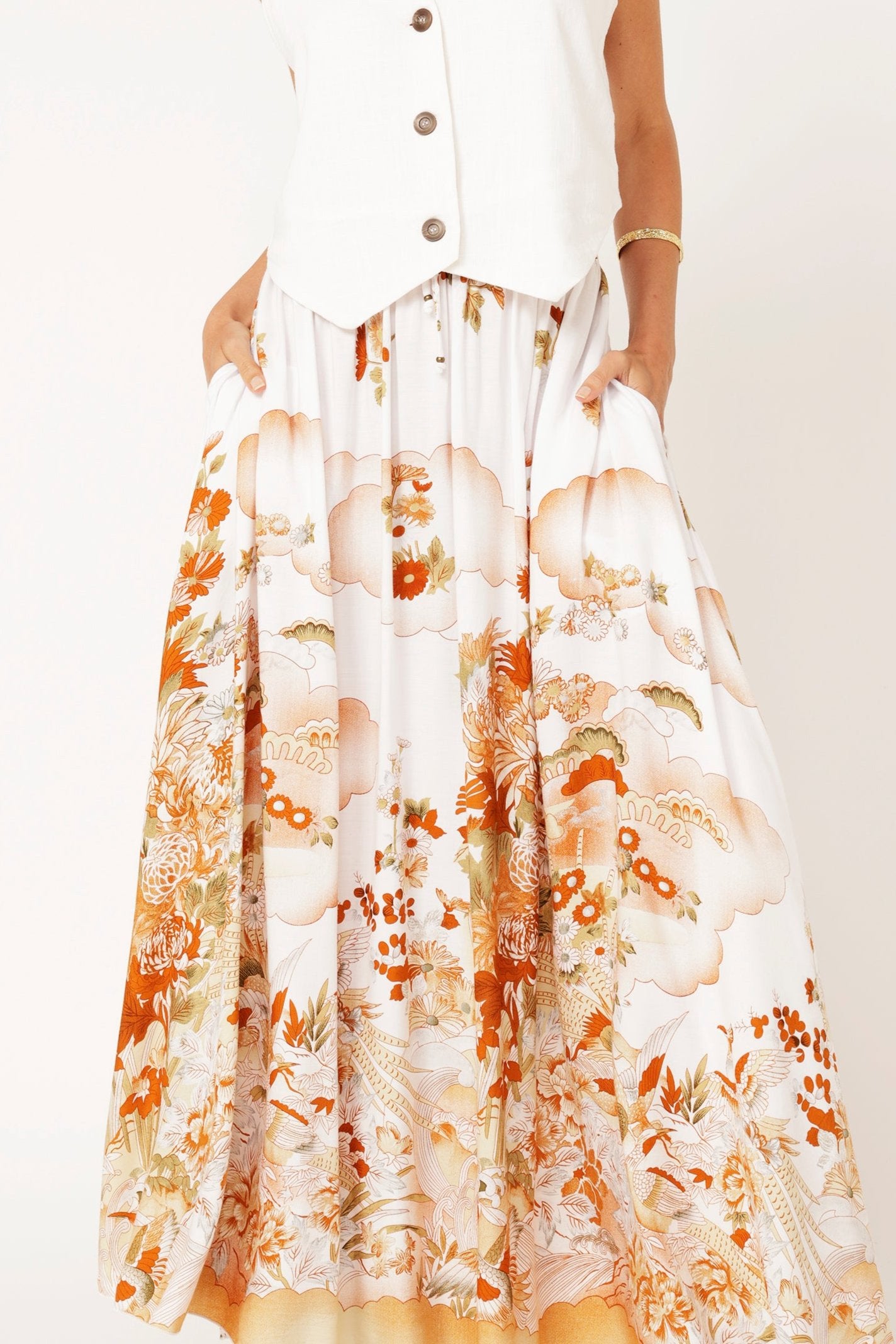 Circle Skirt | Tokyo Cinnamon - Saffron Road