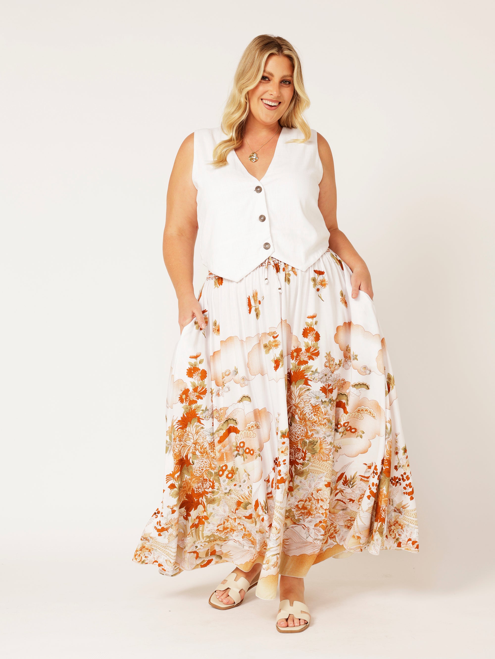 Circle Skirt | Tokyo Cinnamon - Saffron Road