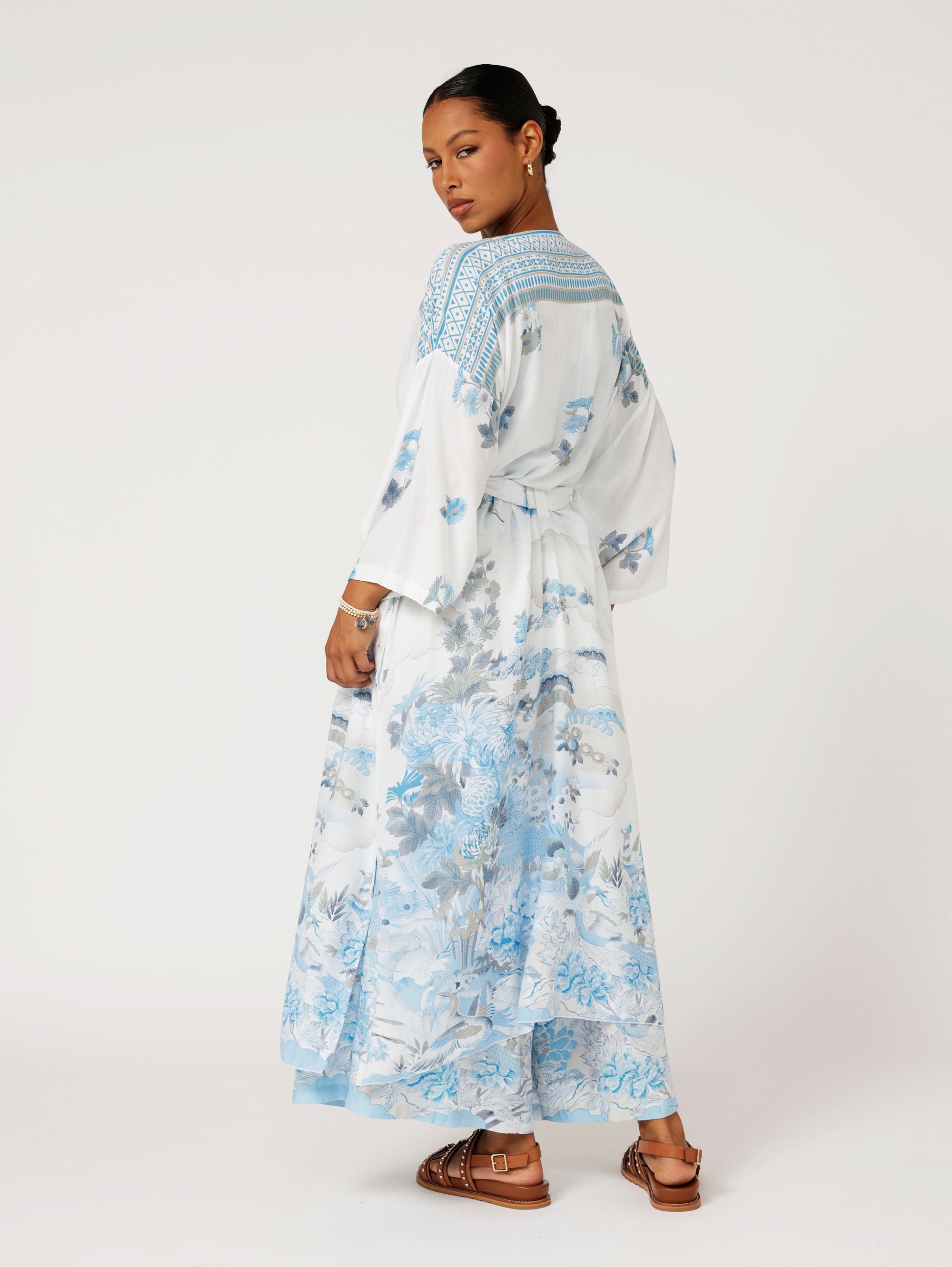 Kimono | Tokyo Sky - Saffron Road