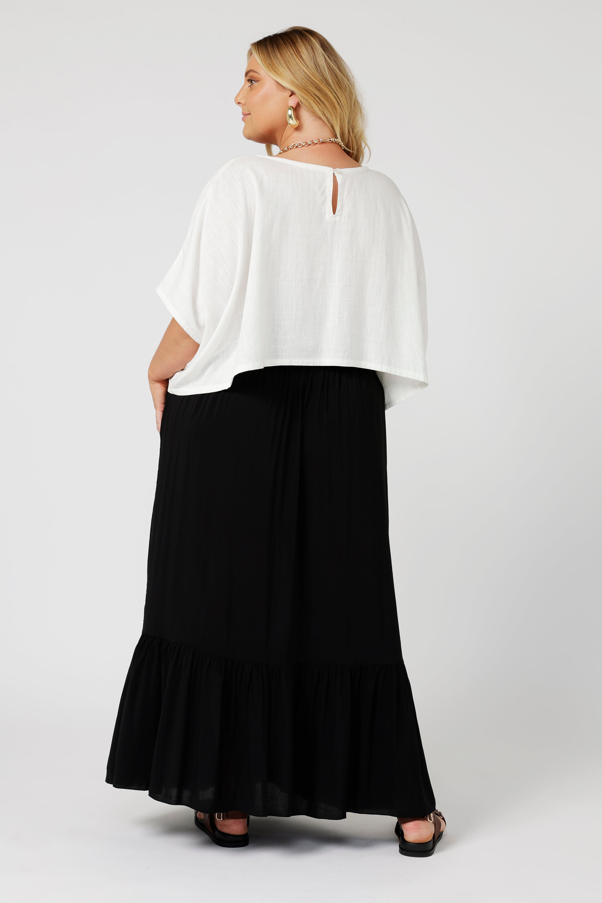 Eden Skirt | Black - Saffron Road