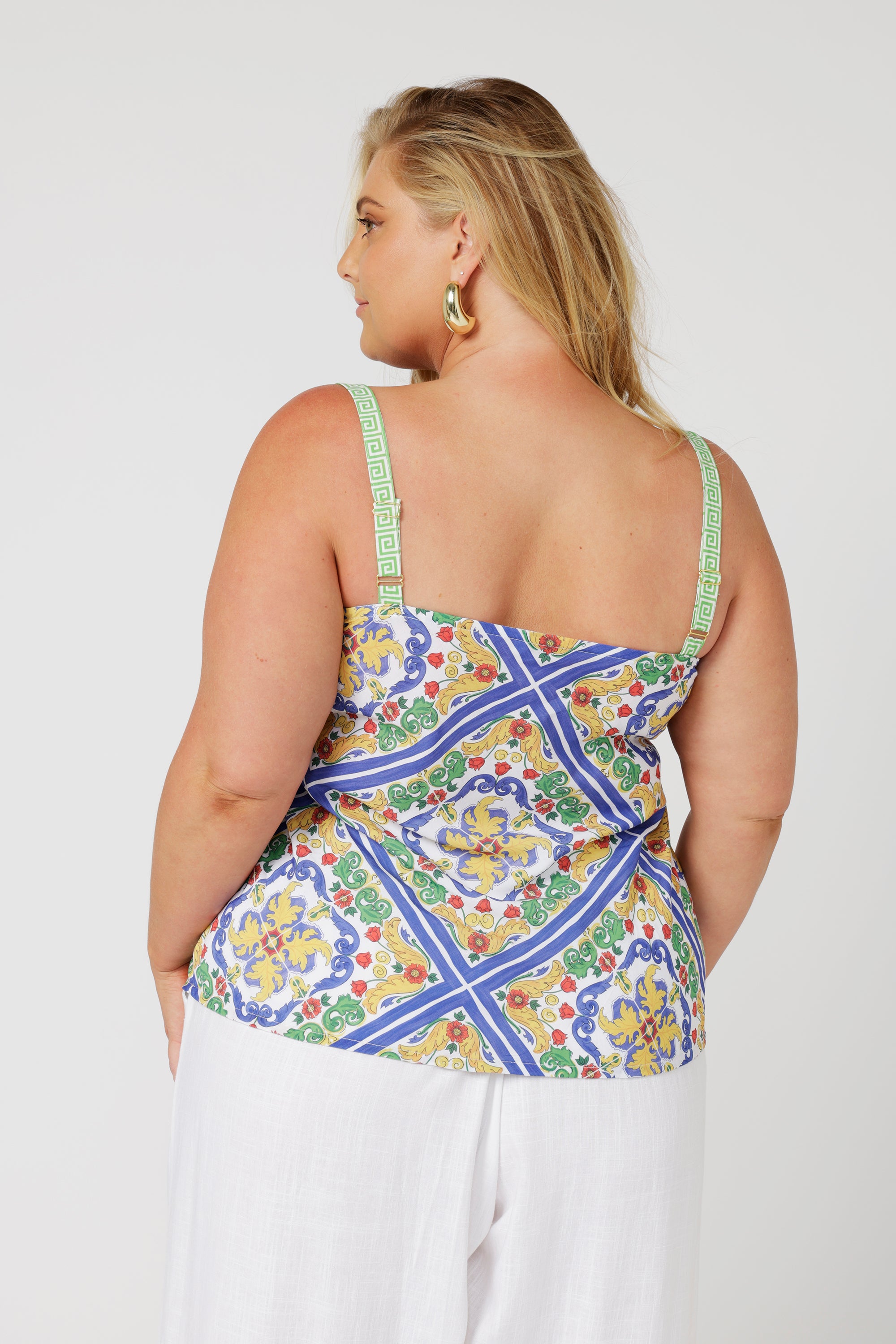 Slip Top | Sicilian Blue - Saffron Road