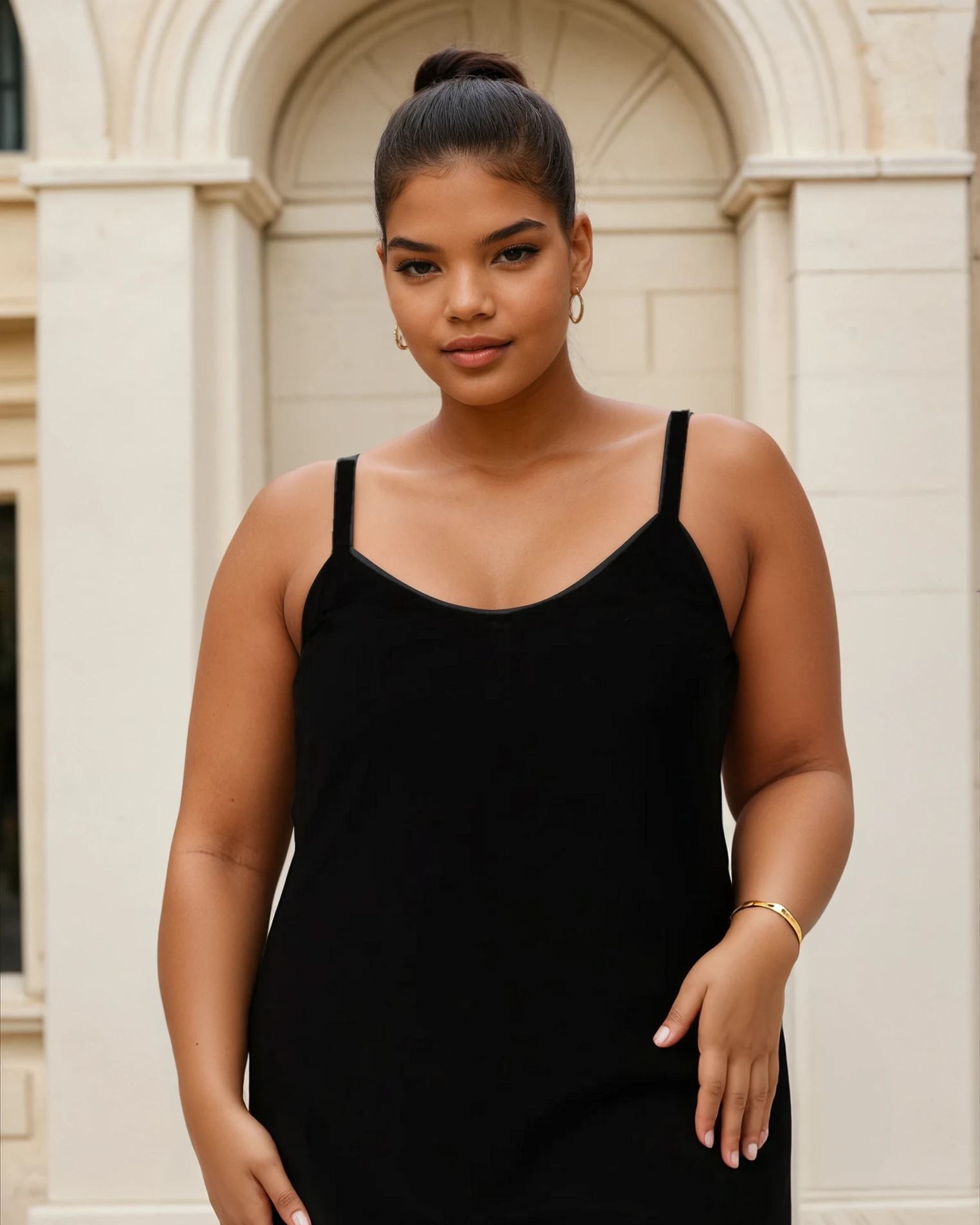 Slip Dress MAXI | Bias Cut | Black - Saffron Road