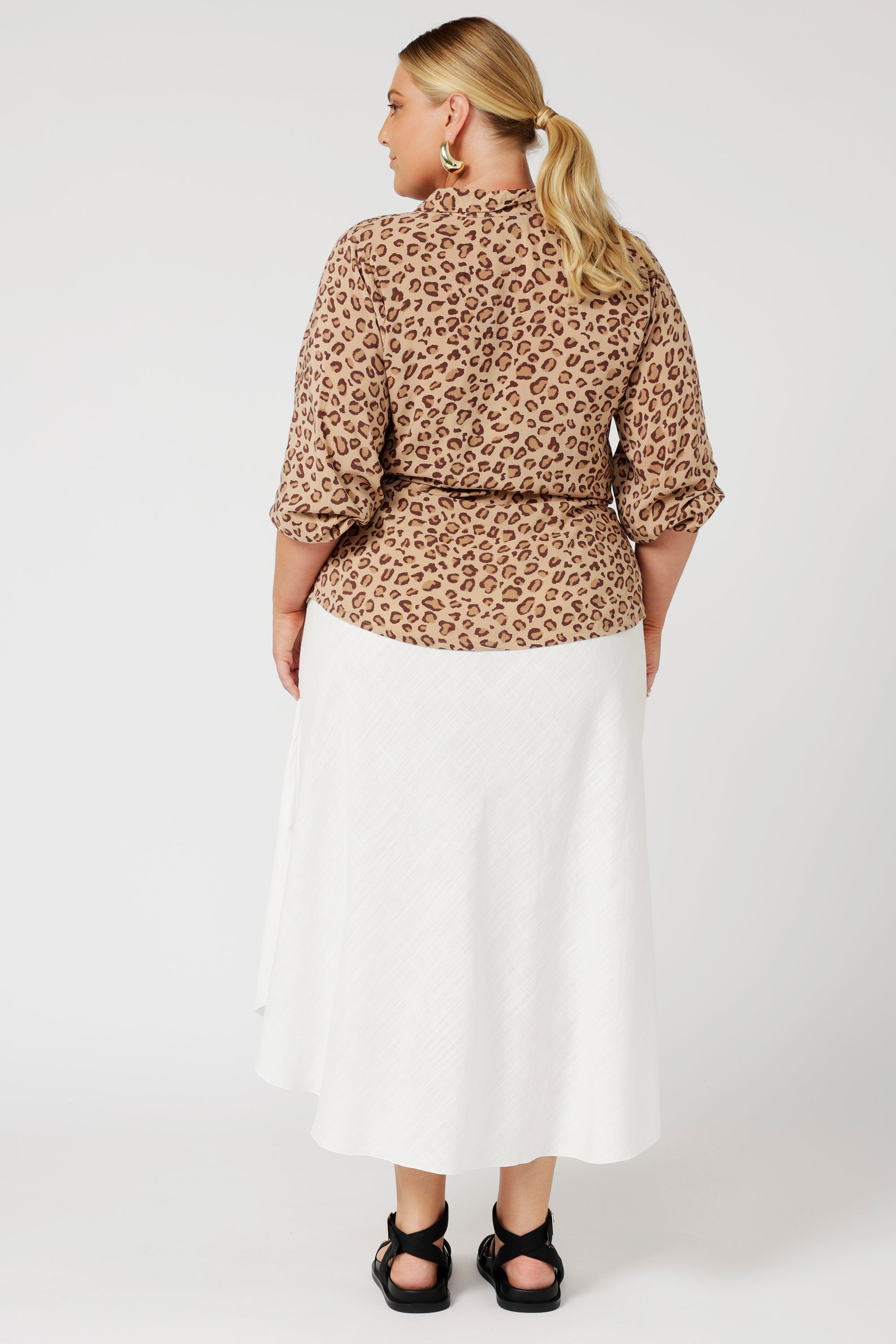 Daisy Shirt | Leopard - Saffron Road