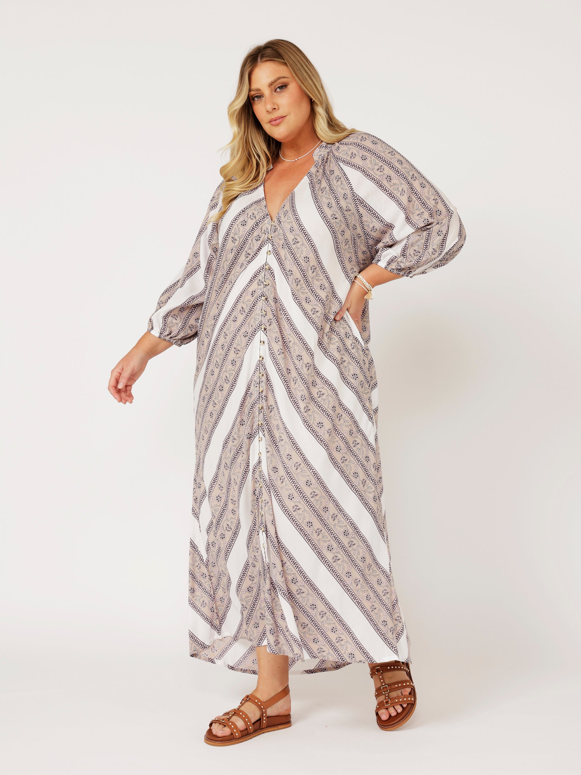 Take Me Away Dress | Violet Tapestry | Limited Edition - Saffron Road