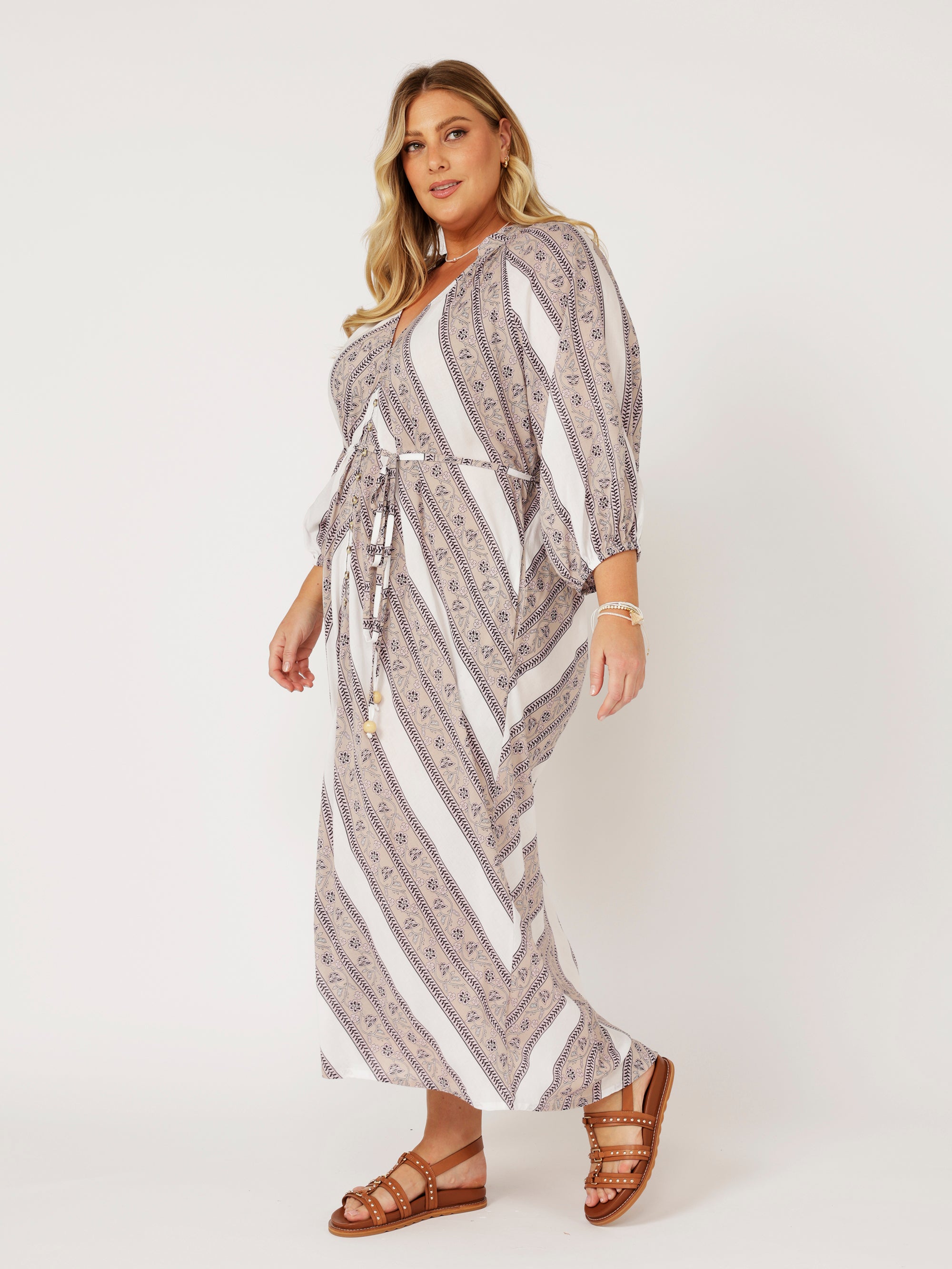 Take Me Away Dress | Violet Tapestry | Limited Edition - Saffron Road