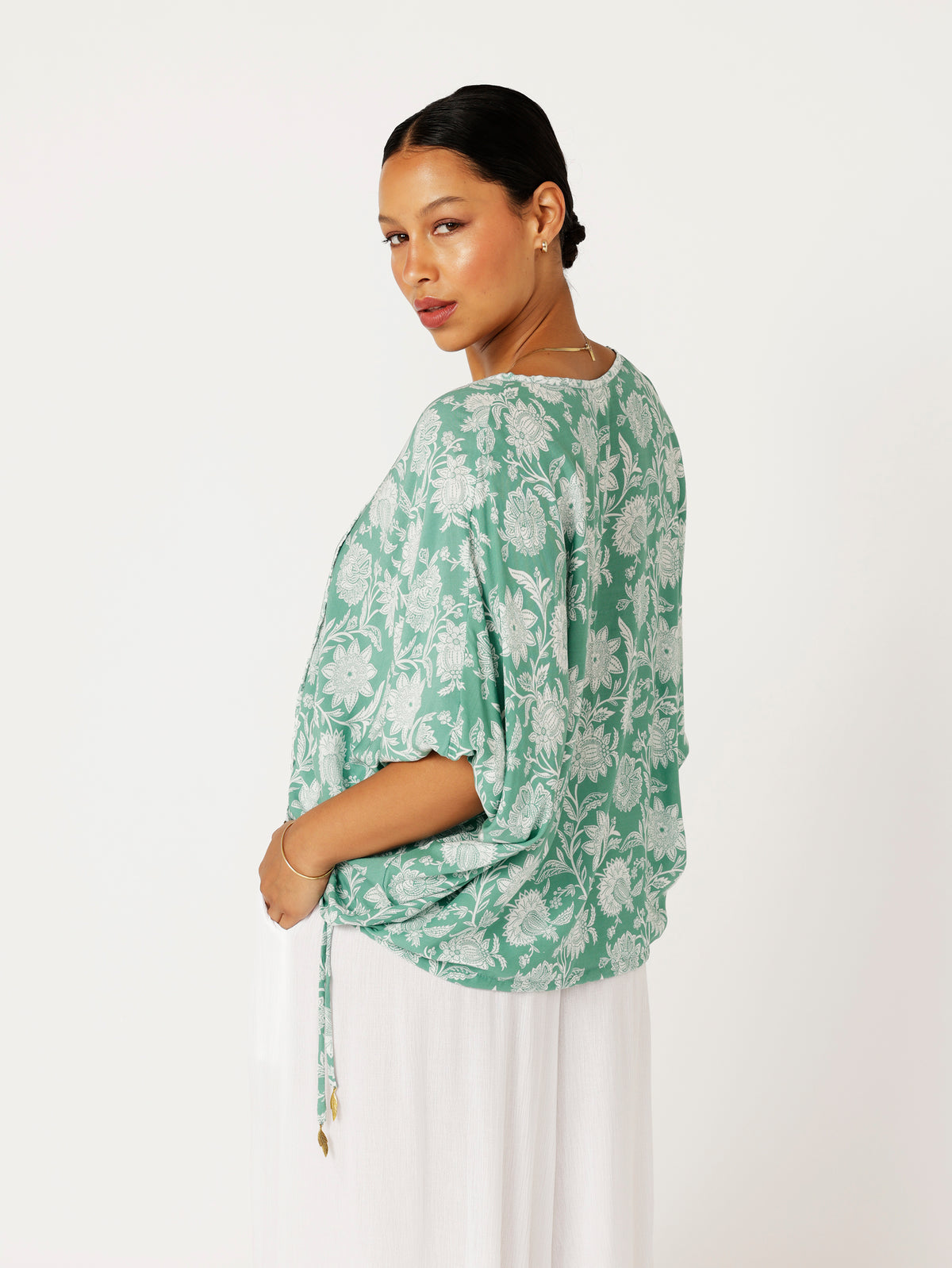 Euro Top | Sage Indian Flower - Saffron Road