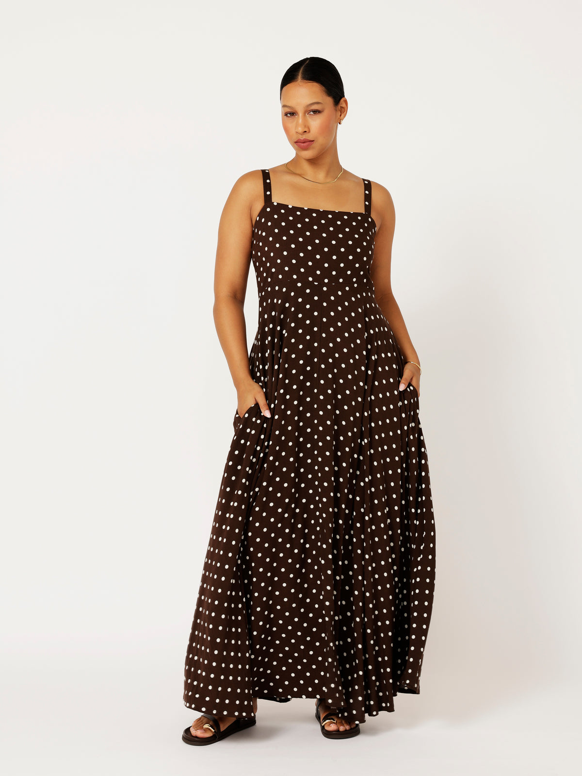Positano Dress | Polka Dot - Saffron Road