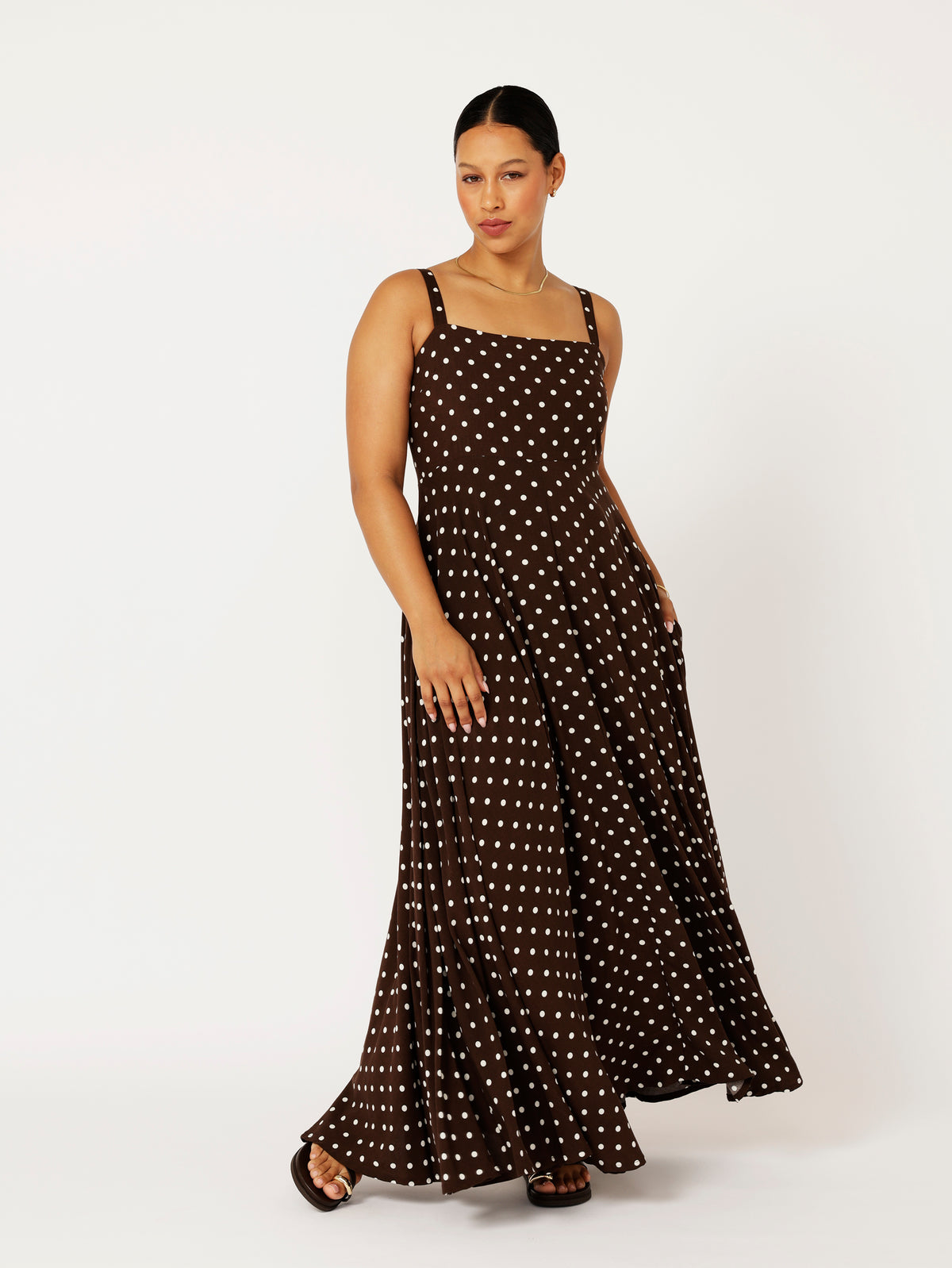 Positano Dress | Polka Dot - Saffron Road