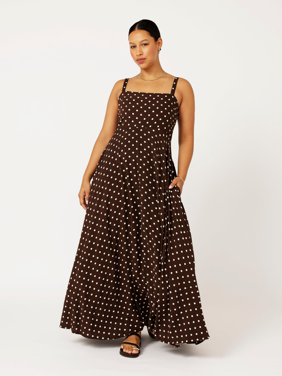 Positano Dress | Polka Dot - Saffron Road