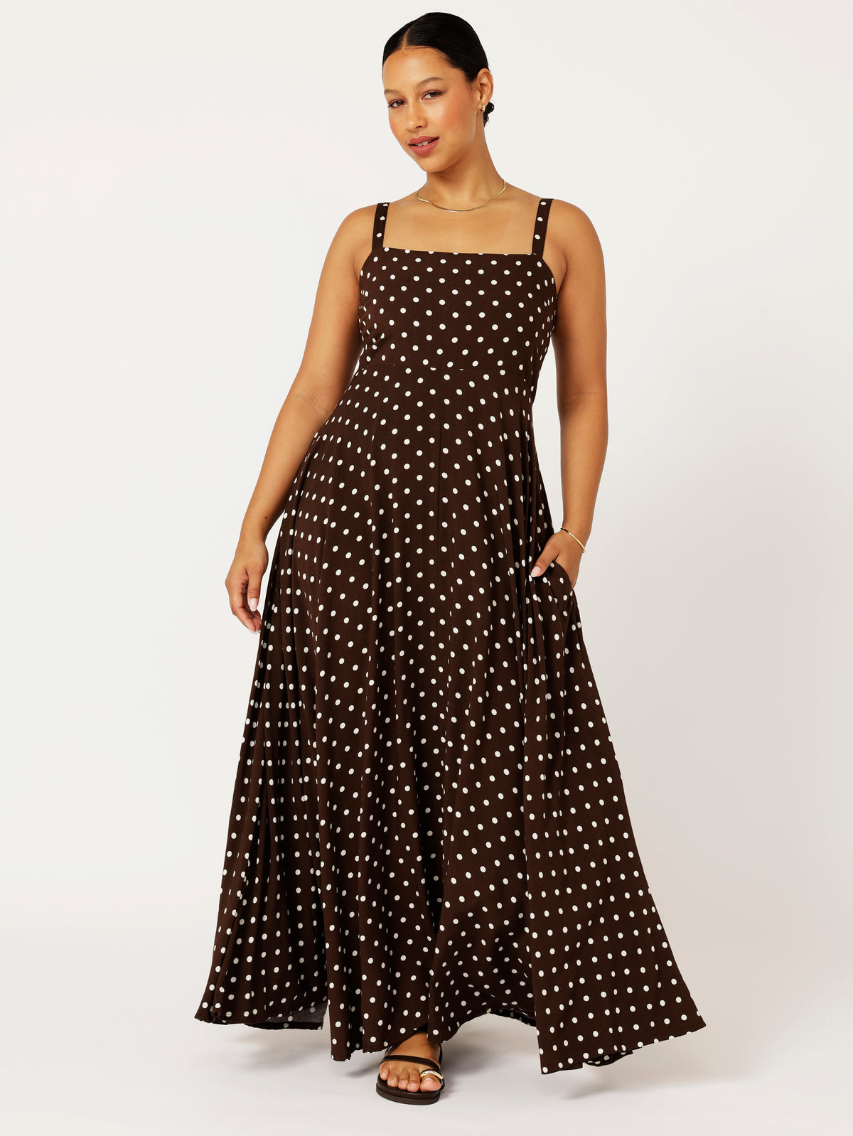 Positano Dress | Polka Dot - Saffron Road