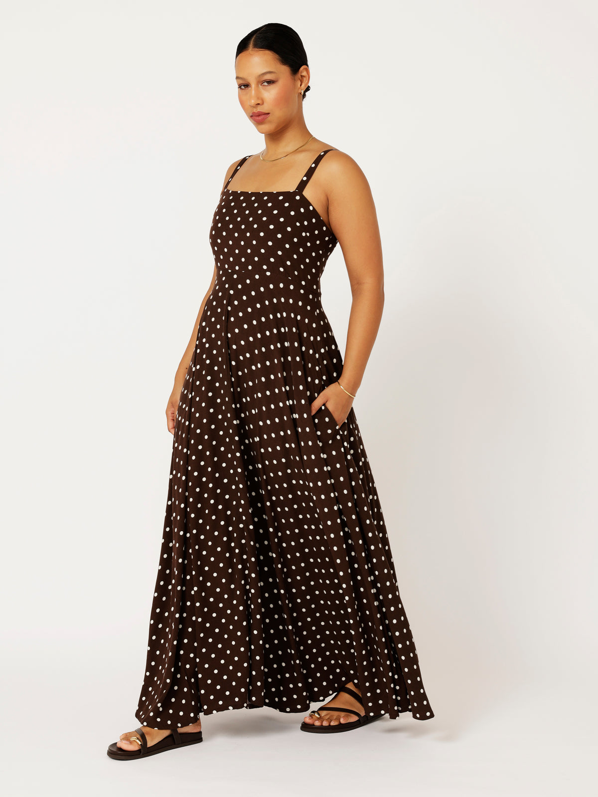 Positano Dress | Polka Dot - Saffron Road