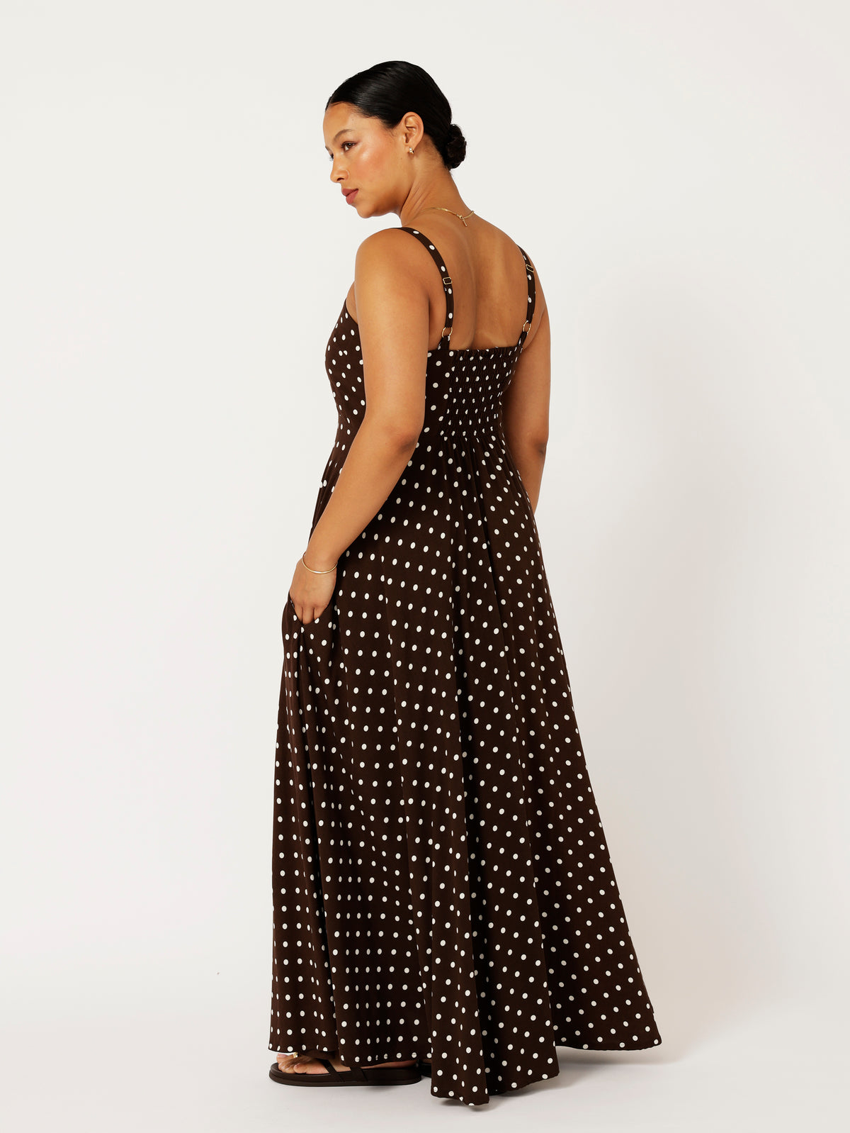 Positano Dress | Polka Dot - Saffron Road