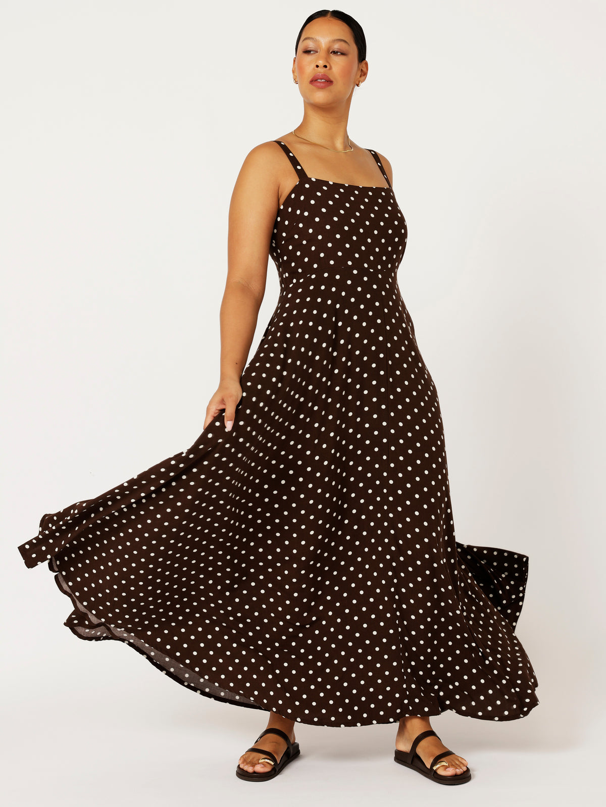 Positano Dress | Polka Dot - Saffron Road