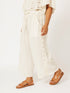 Island Pant | Natural and Lace - Saffron Road