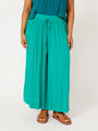 Palazzo Pant | CROPPED | Jade Crinkle - Saffron Road