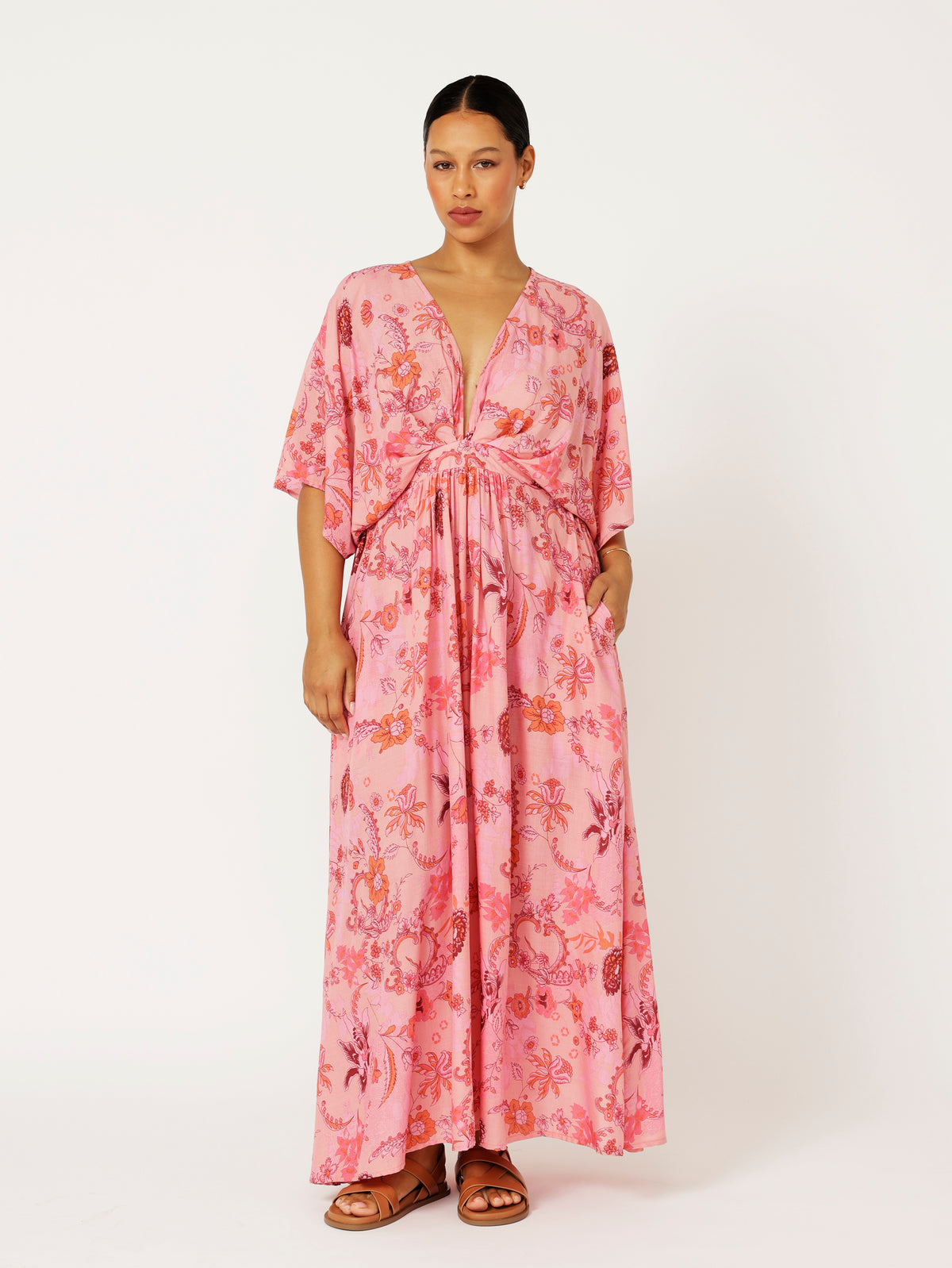 Meredith Dress | Peaches - Saffron Road