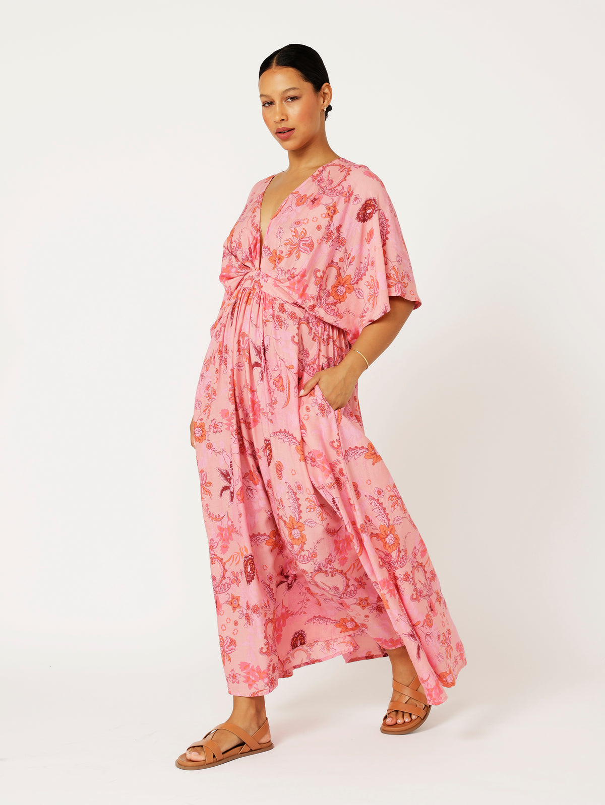 Meredith Dress | Peaches - Saffron Road