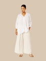 Take Me Away Blouse | White - Saffron Road