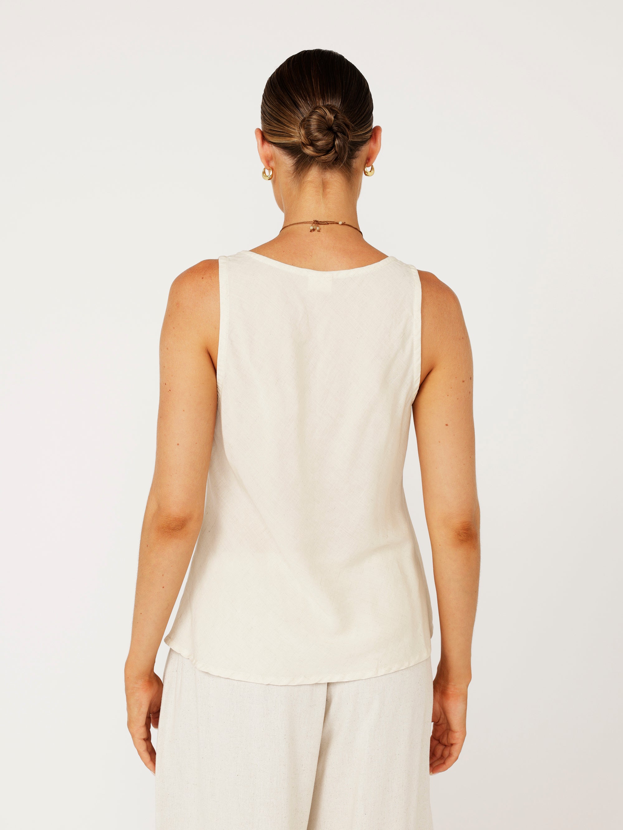 Scoop Tank | Natural - Saffron Road