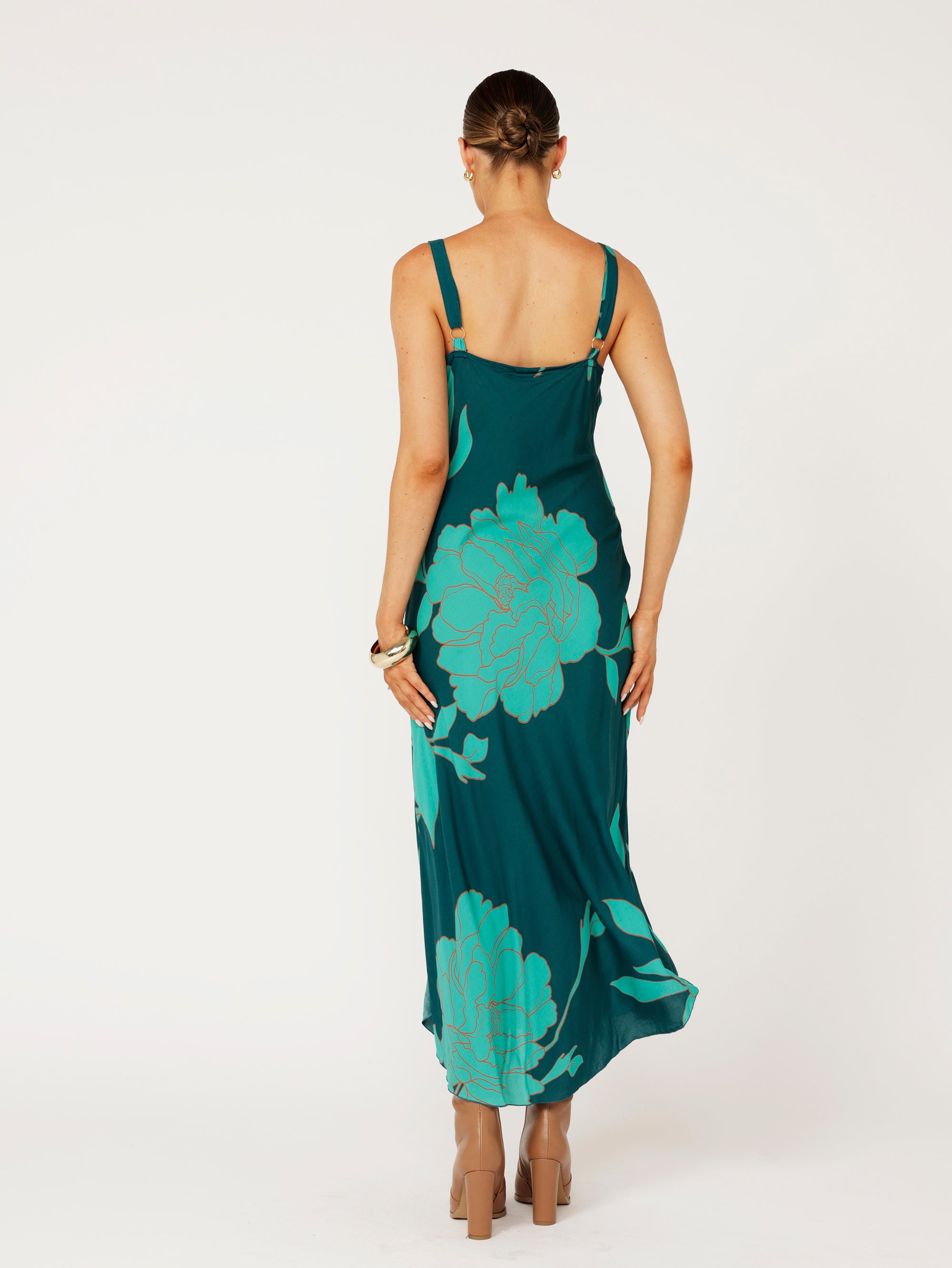 Slip Dress | Bias Cut | Jade Botanica - Saffron Road
