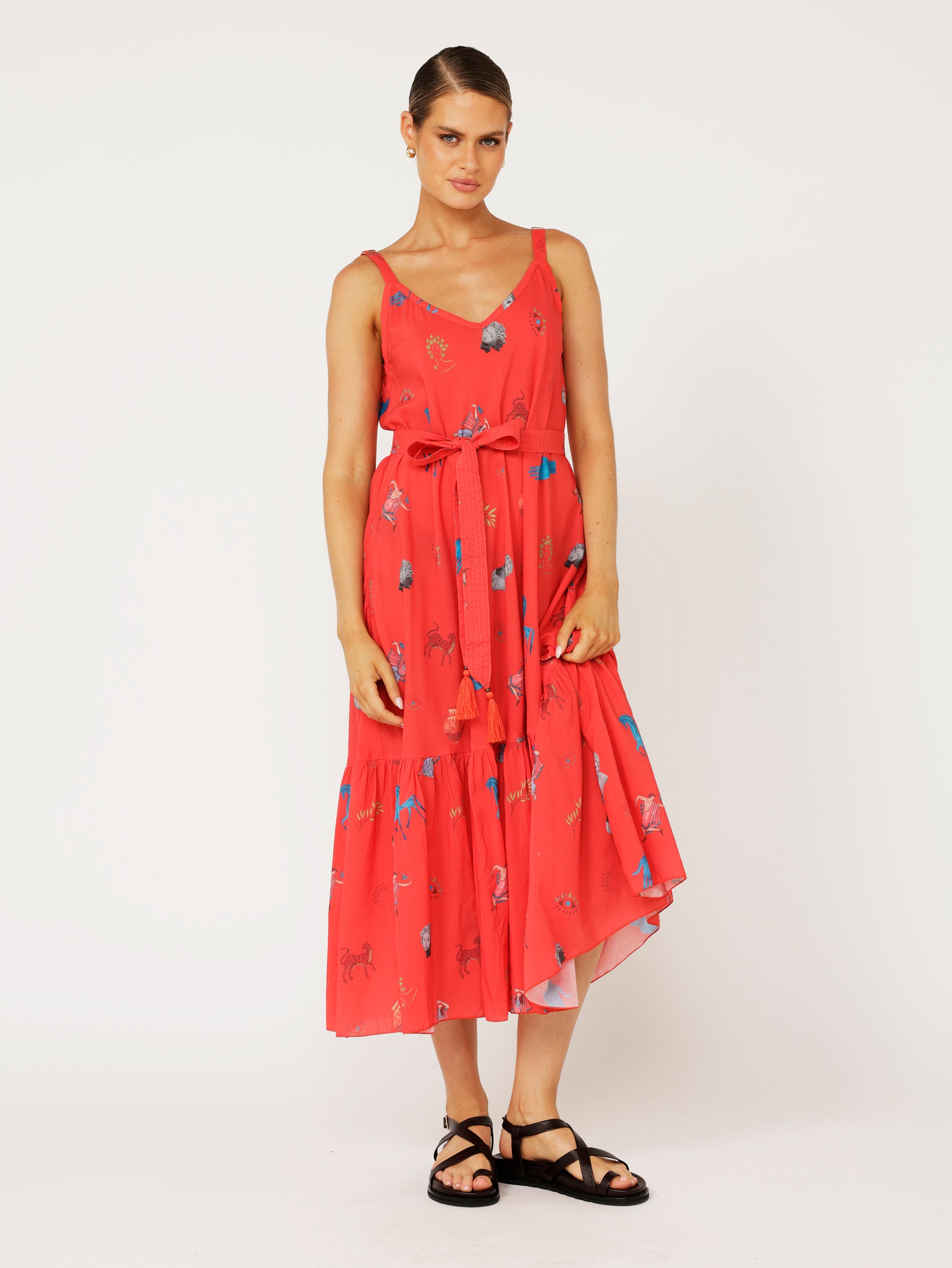 Nomad Drifter LONG | Grecian  Red - Saffron Road