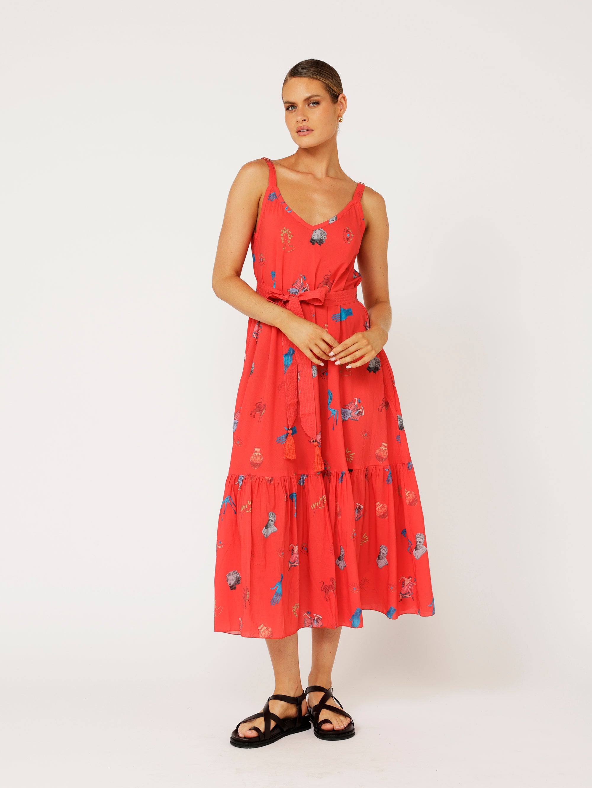 Nomad Drifter LONG | Grecian  Red - Saffron Road