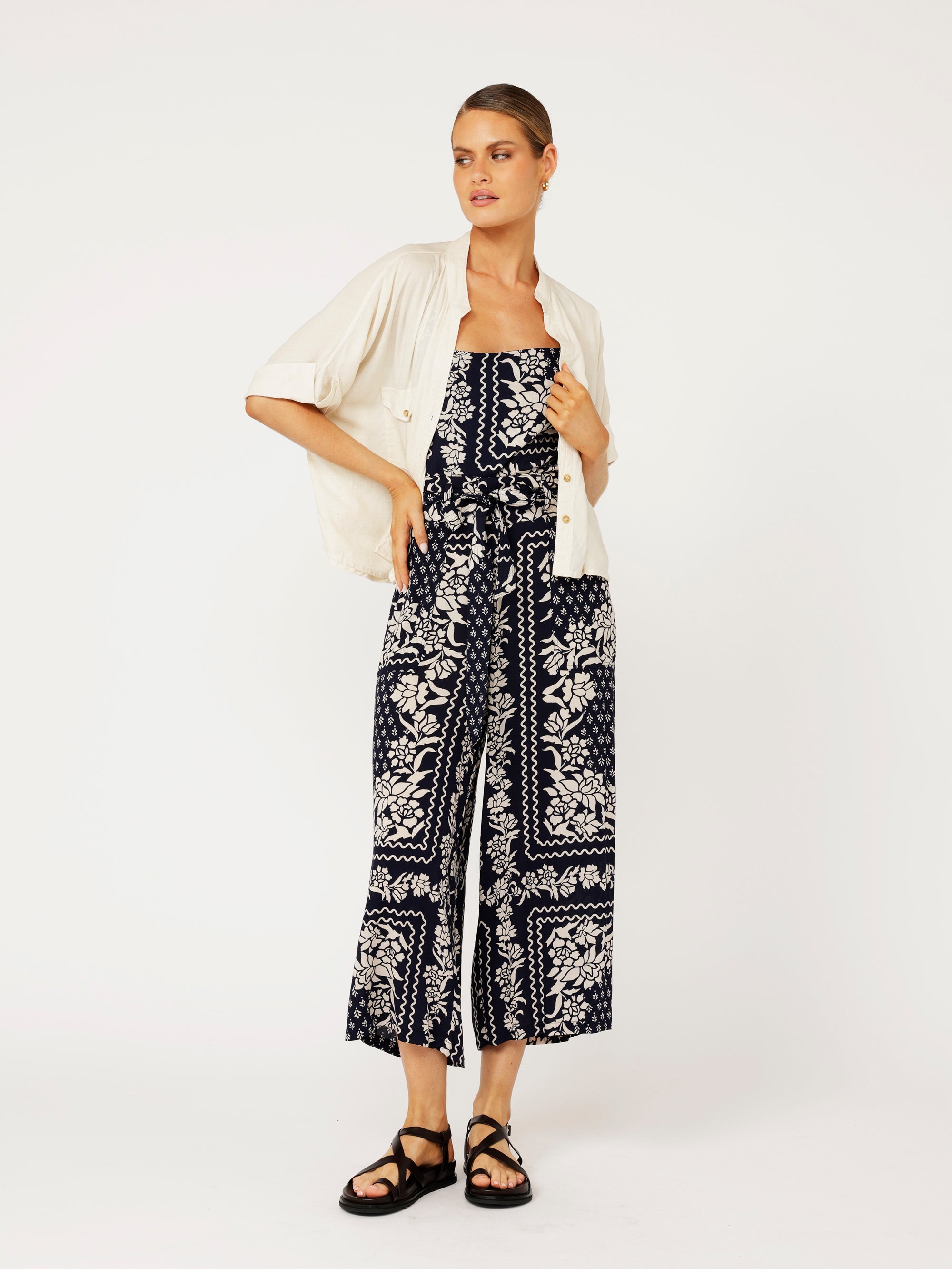 Mini Willow Shirt | Natural - Saffron Road